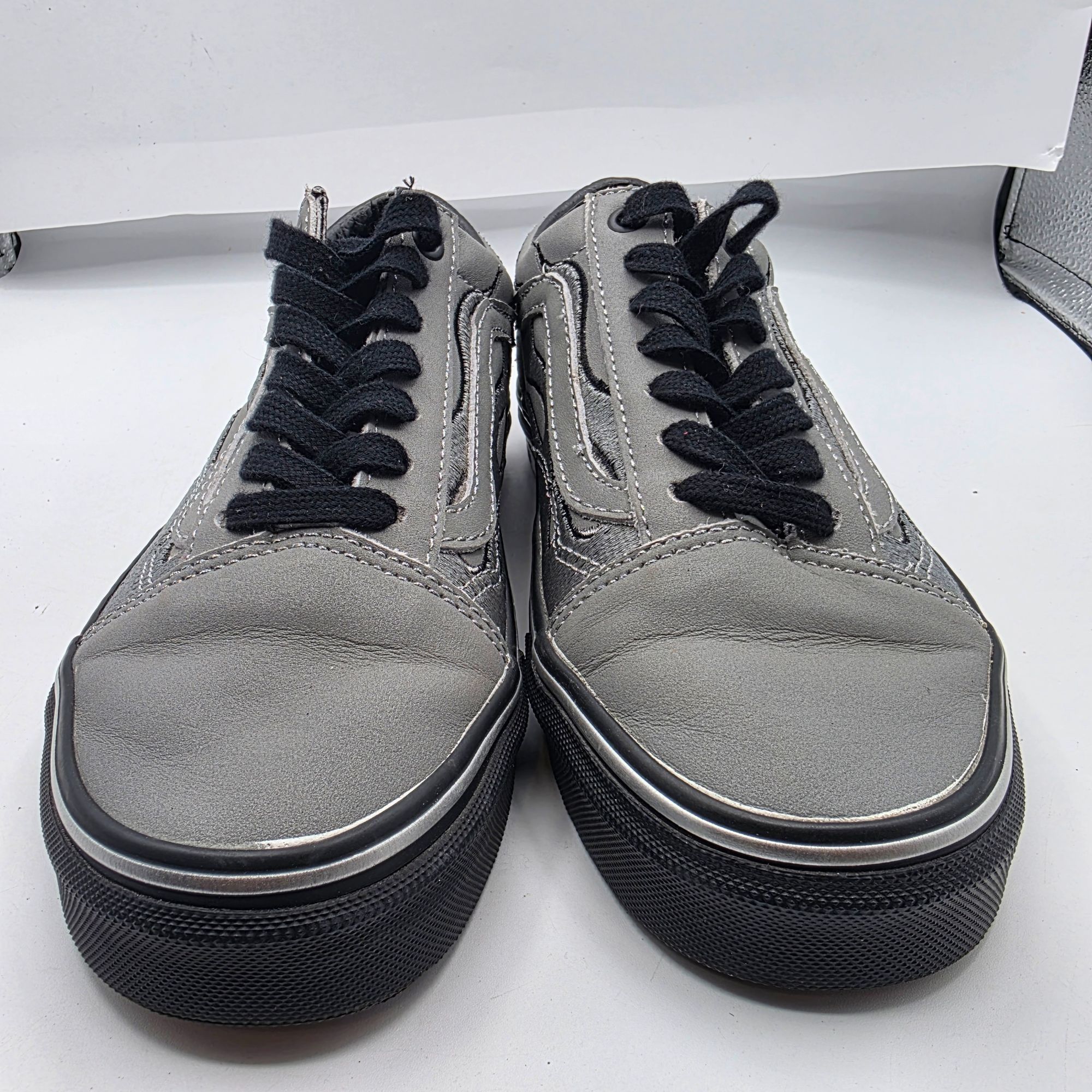 Vans Vans X ASAP Rocky Womens Size 7 Silver Black Sneakers Flame Size US 7 / IT 37 - 14 Thumbnail