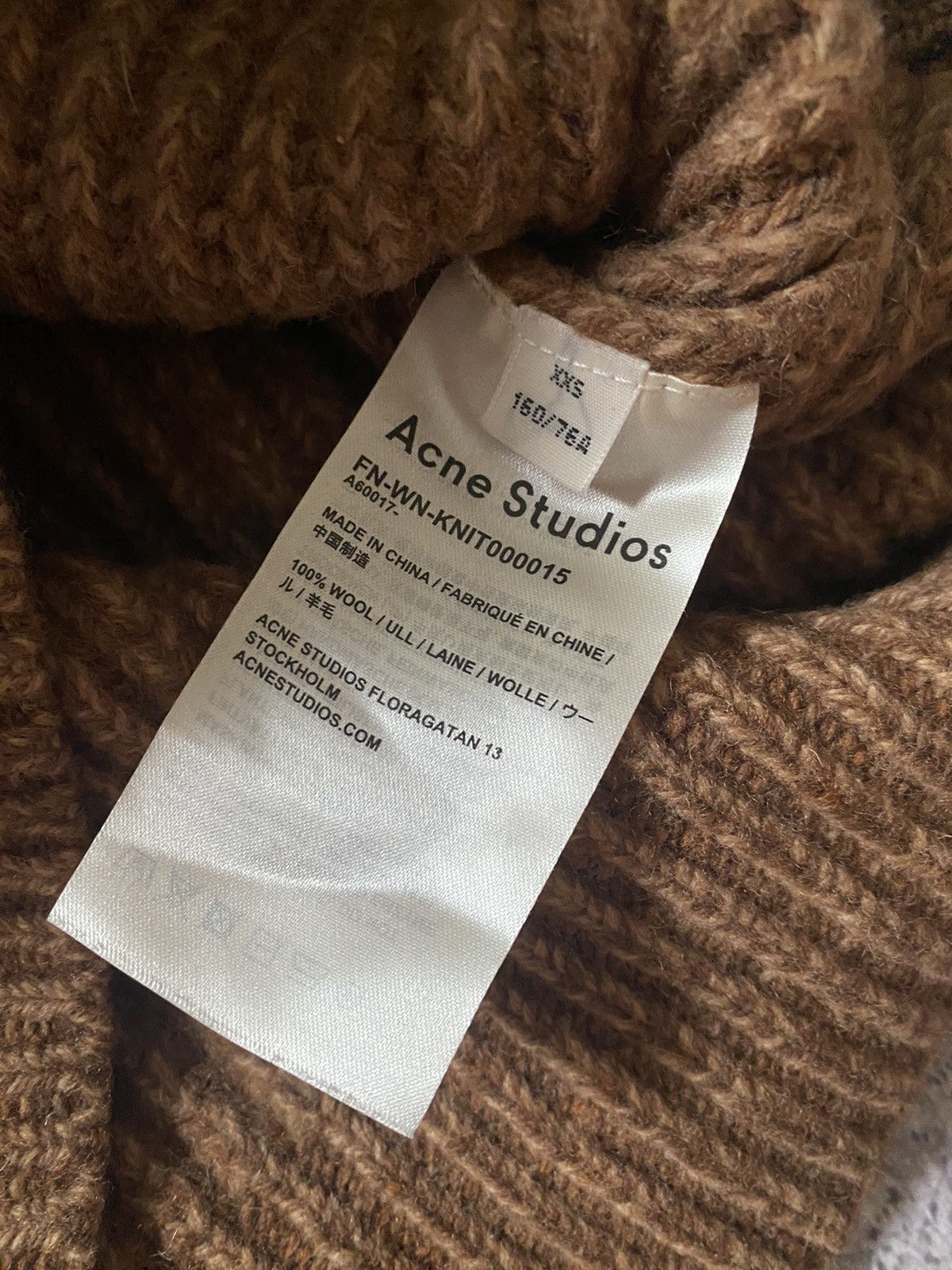 Acne Studios × Vintage RARE GRAIL Acne Studios Vintage Ribbed Knit Sweater Size XXS / US 00 / IT 34 - 5 Thumbnail