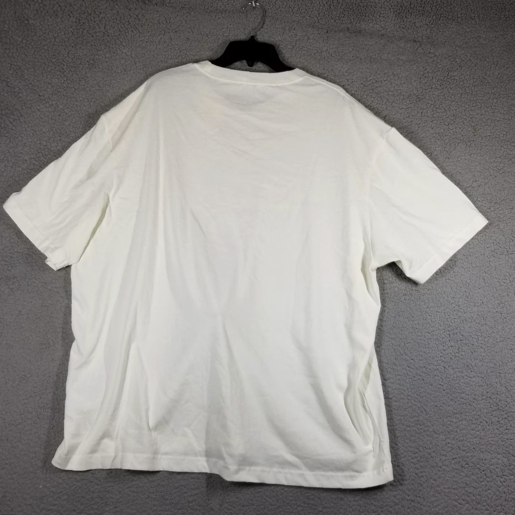 Jordan Brand JORDAN Air Jordan T-Shirt Mens 2XL Ivory Crew Neck Cotton Short Sleeve Logo Size US XXL / EU 58 / 5 - 2 Thumbnail