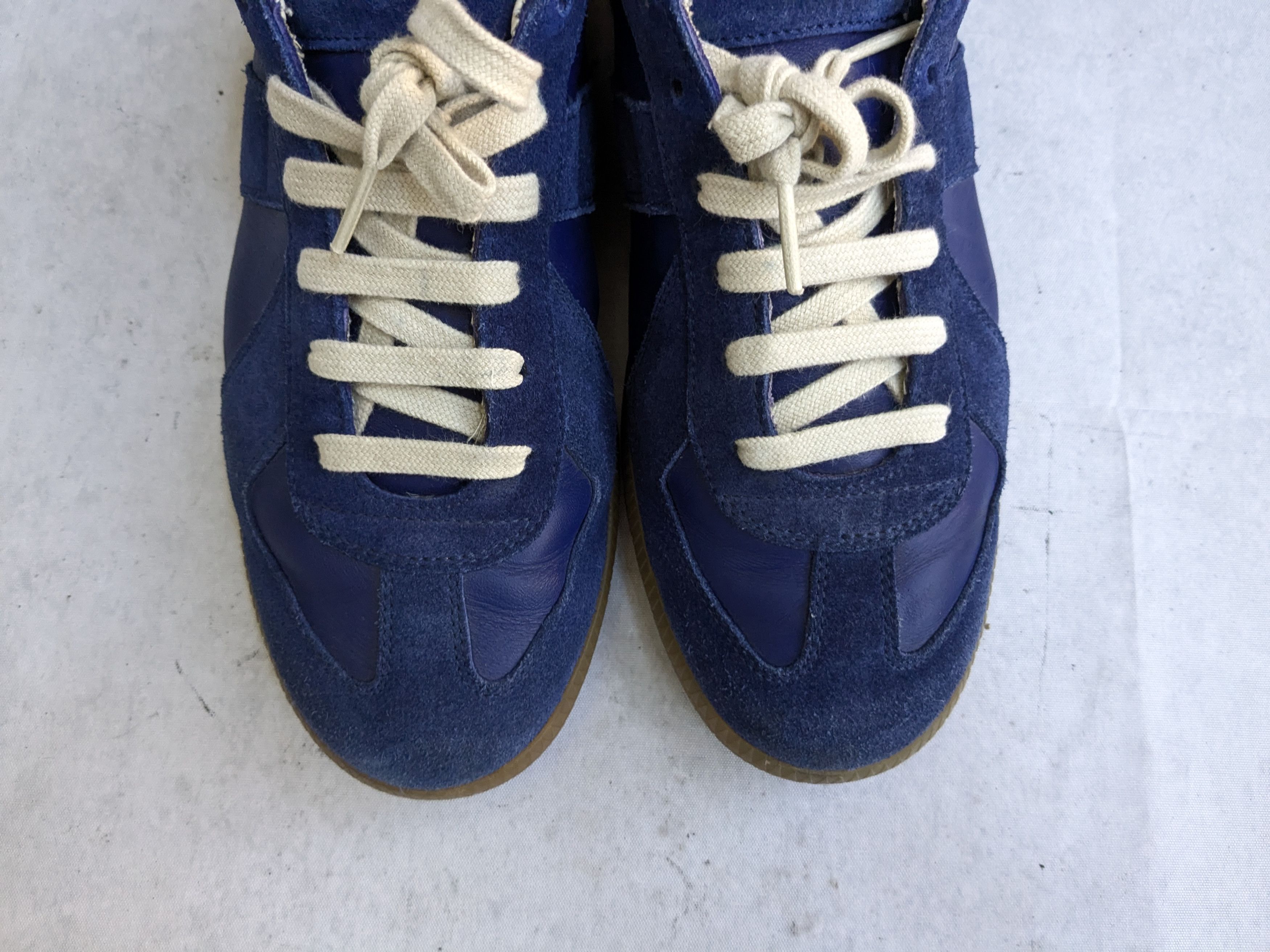 Maison Margiela Maison Margiela GAT Replica Blue 8 41 Gum Low Tops Size US 8 / EU 41 - 2 Thumbnail