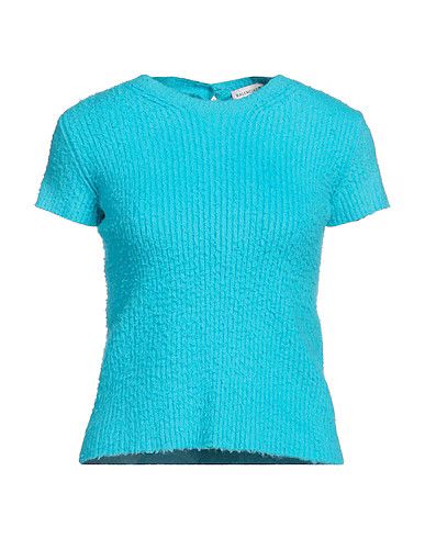 Balenciaga turquoise sweater hotsell