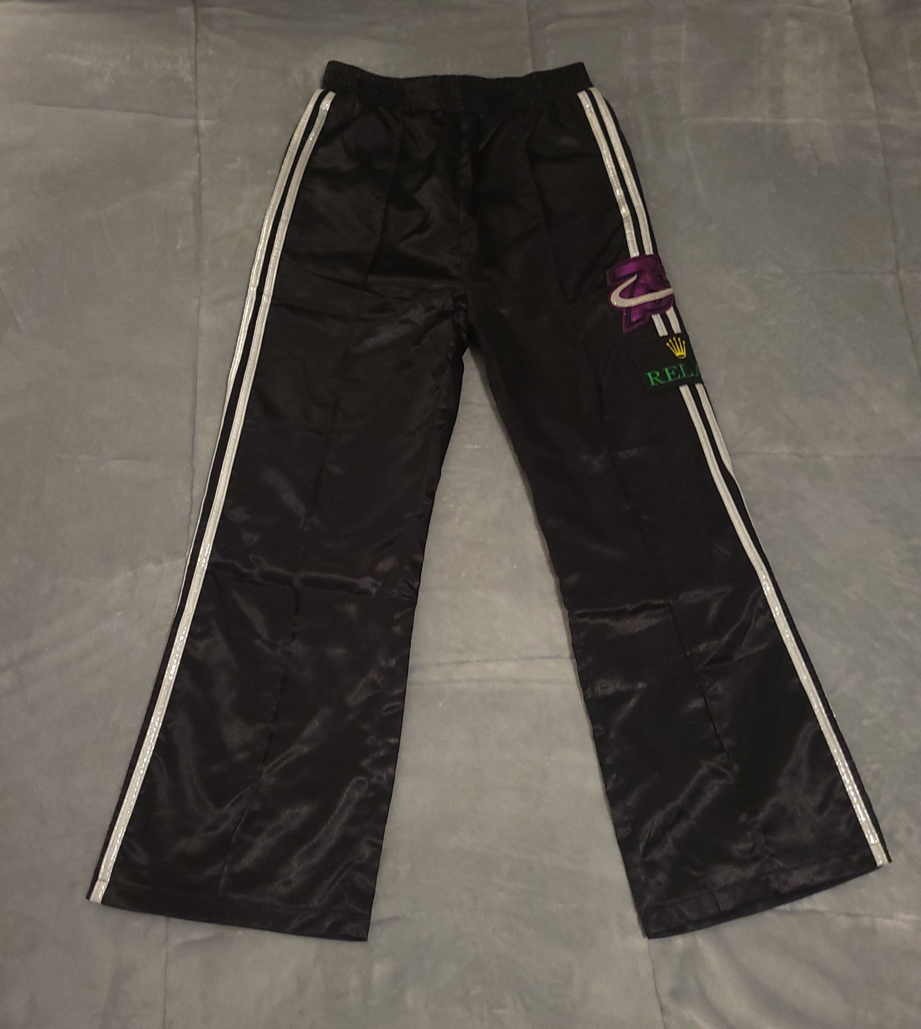 TRIPLE SEVENS Triple Sevens- Back Satin Trackpants- Men's Size Medium-BNWT Size US 30 / EU 46 - 1 Thumbnail