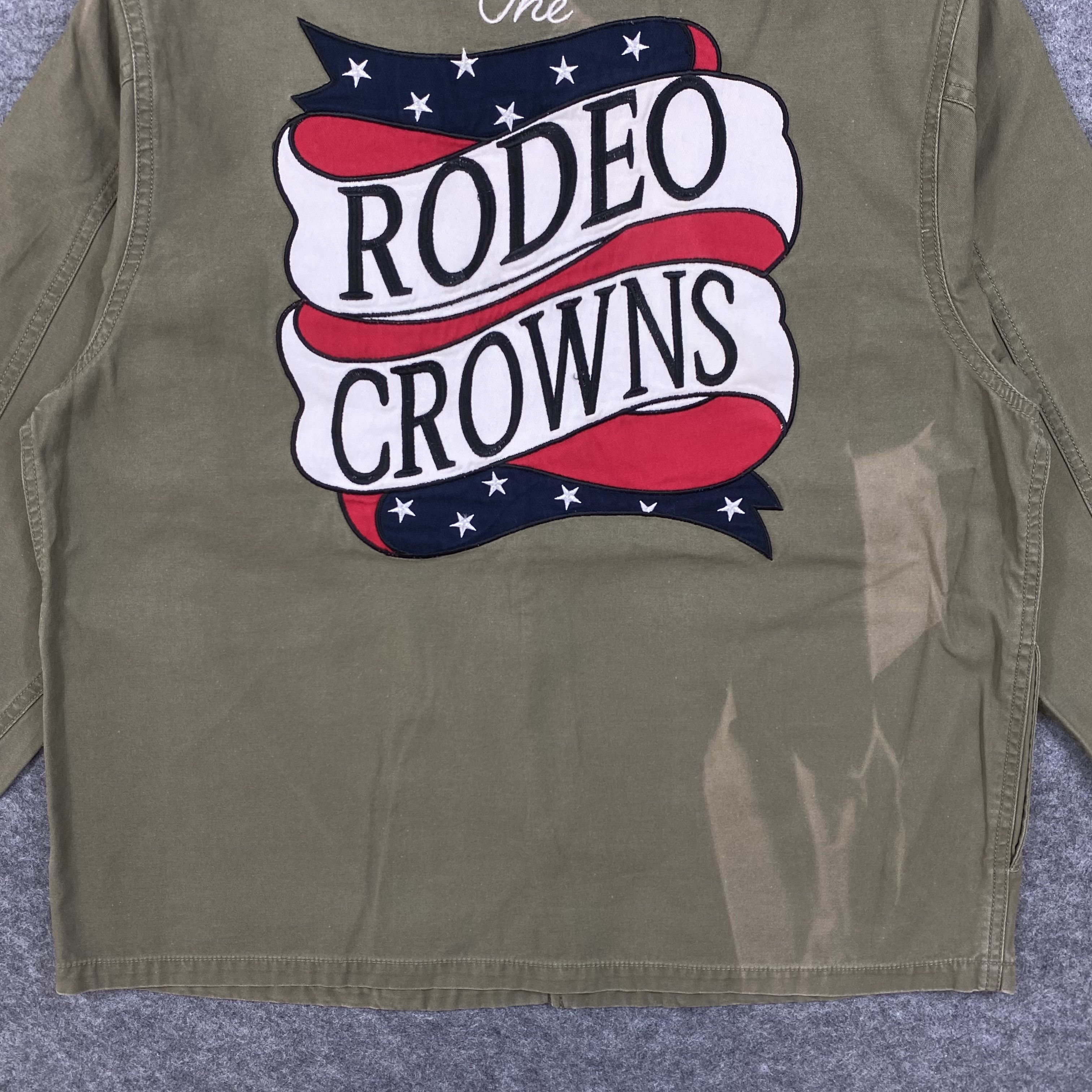 Japanese Brand RODEO CROWNS Wide Japanese Brand Military Shirt Jacket-J598 Size US L / EU 52-54 / 3 - 10 Thumbnail