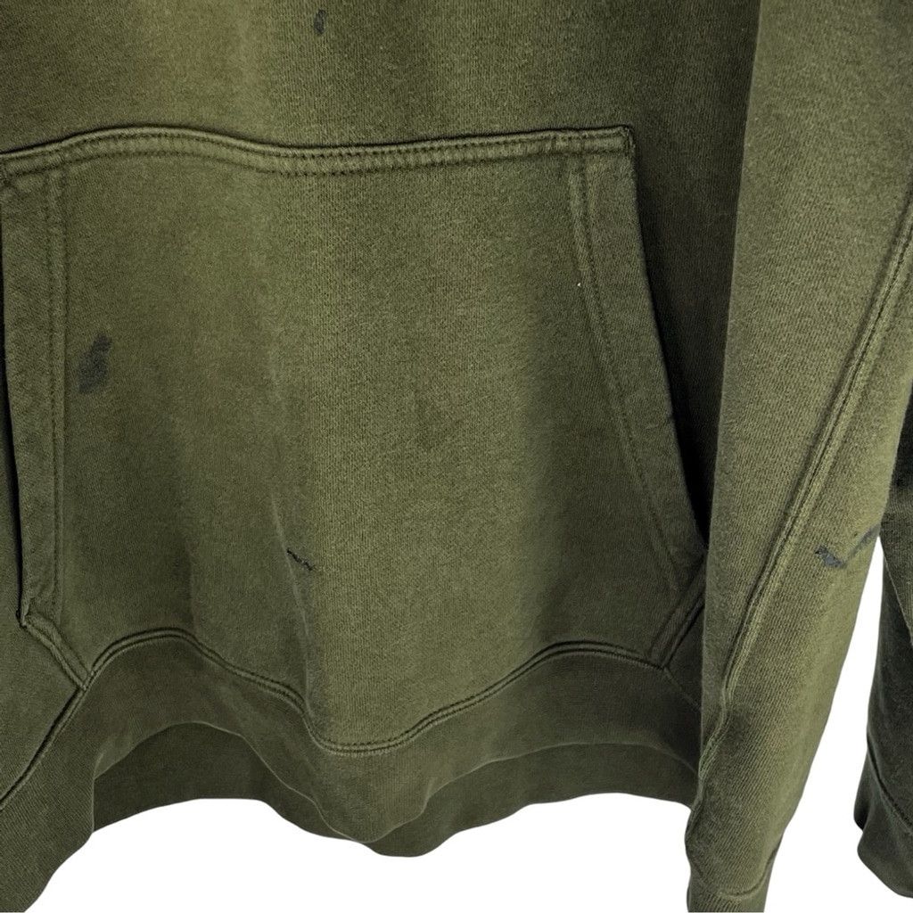 Nike NIKE VINTAGE Men’s Dark Olive Green Hoodie Grunge Stained L Size US L / EU 52-54 / 3 - 4 Thumbnail