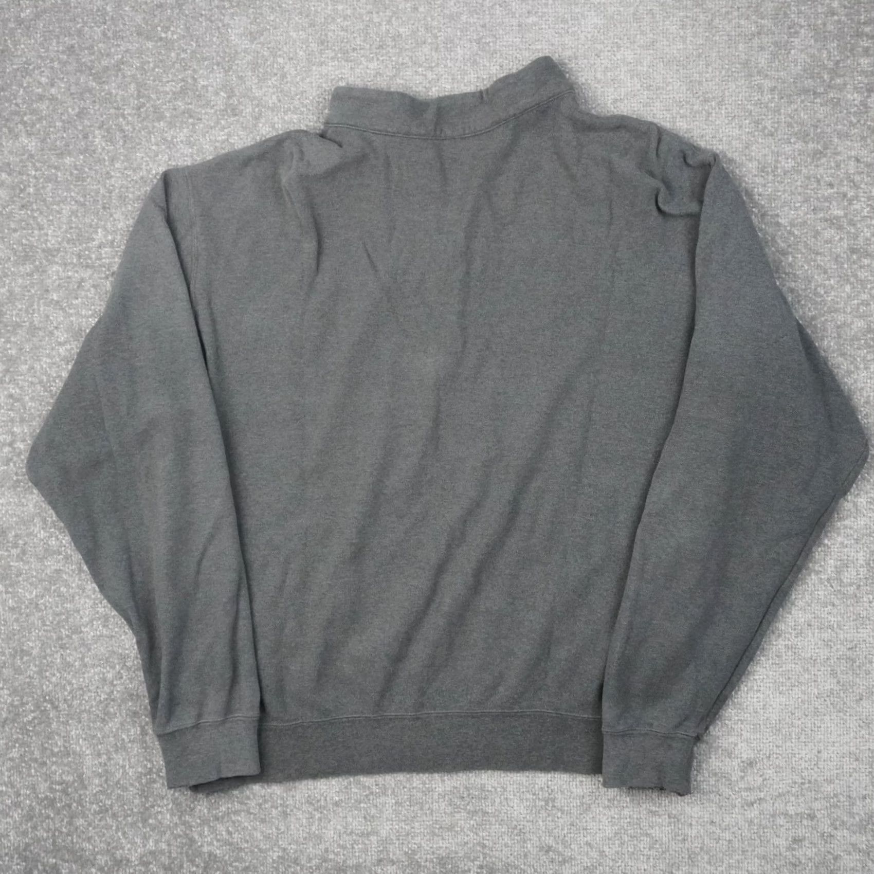 Peter Millar Peter Millar Cotton 1/4 Zip Mens Large Gray Long Sleeve Pullover Sweatshirt Vintage Size US L / EU 52-54 / 3 - 2 Thumbnail
