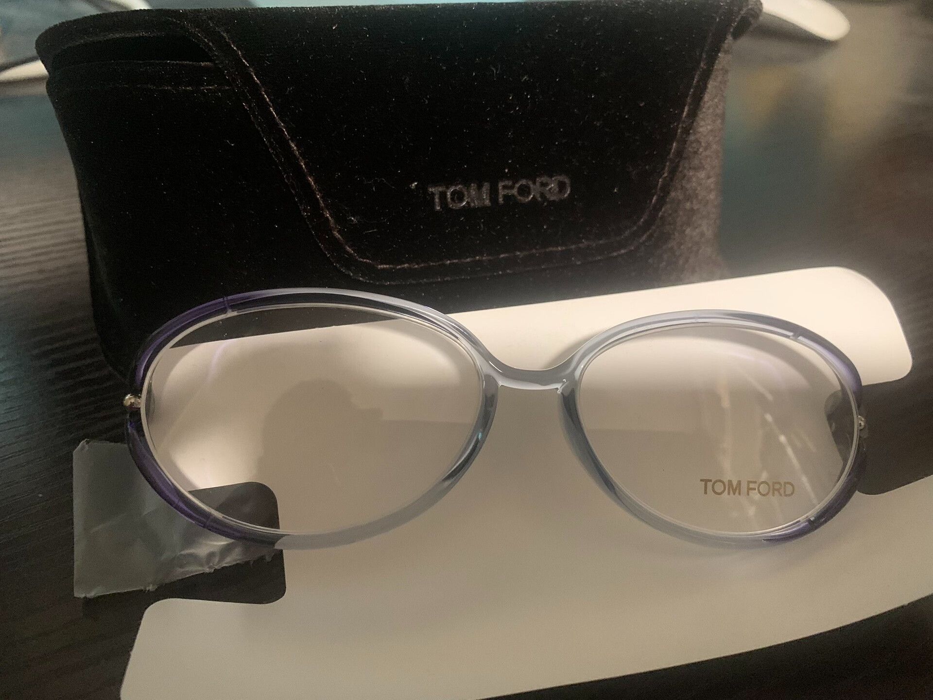 Tom Ford Tom Ford Gradient Blue Eyeglass Frames Size ONE SIZE - 1 Thumbnail