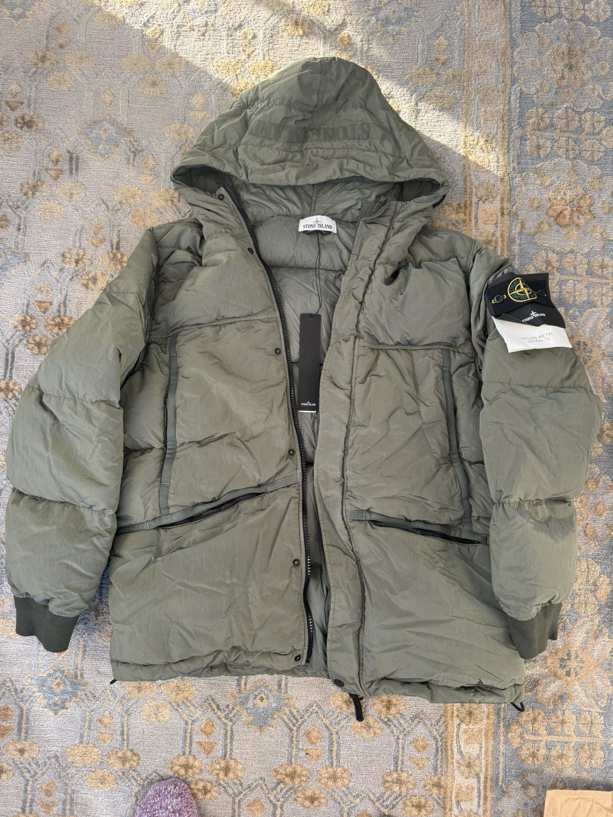 Stone Island Brand New Stone Island Nylon Metal Down Jacket XL 
