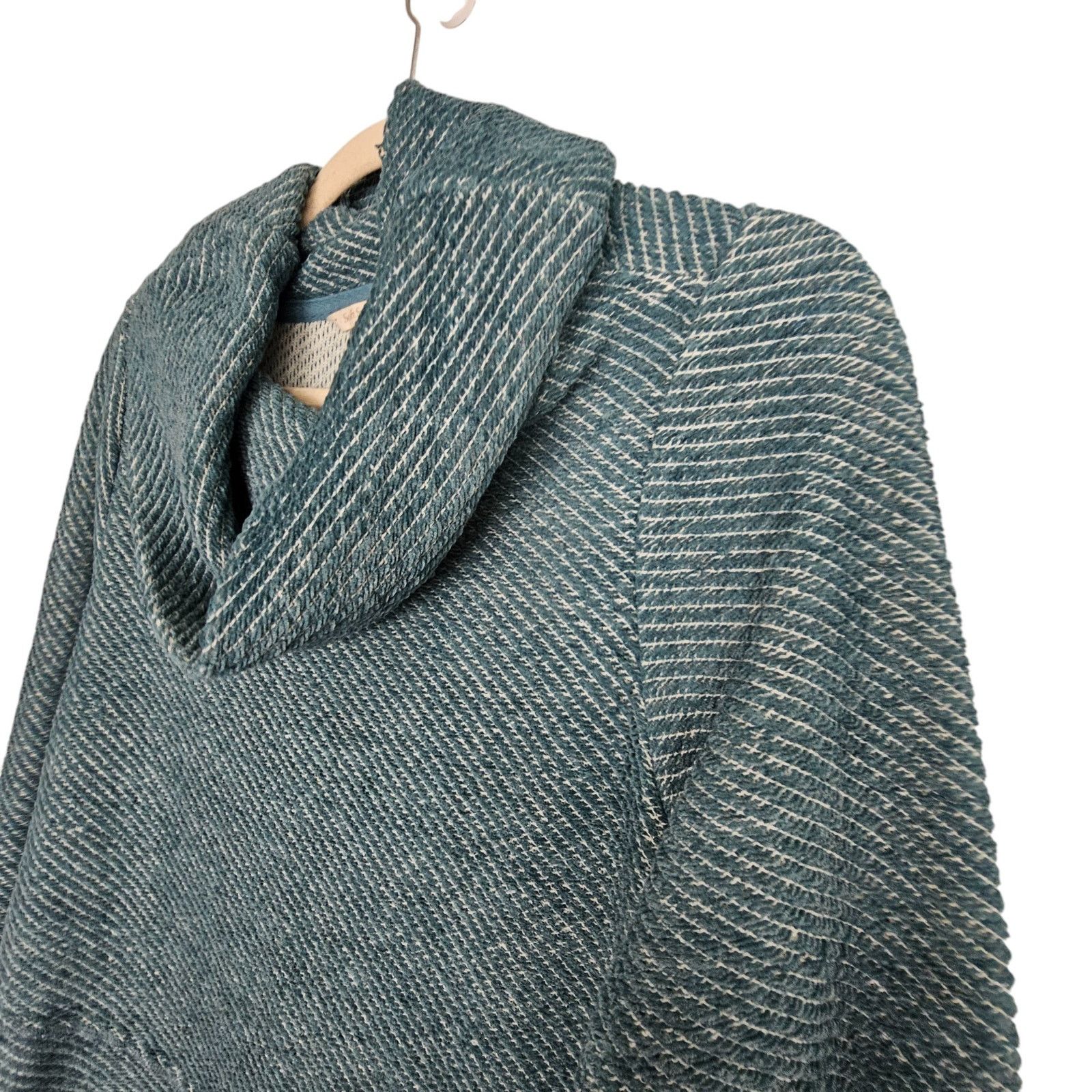Soft Surroundings Soft Surroundings Womens Cowl Neck Sweater Size M Minimalist Size M / US 6-8 / IT 42-44 - 5 Thumbnail
