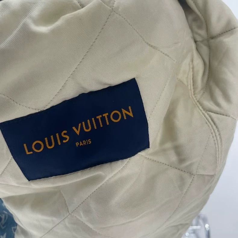 Louis Vuitton Louis Vuitton Floral Embroidered Denim Jacket-2506 Size US L / EU 52-54 / 3 - 5 Thumbnail