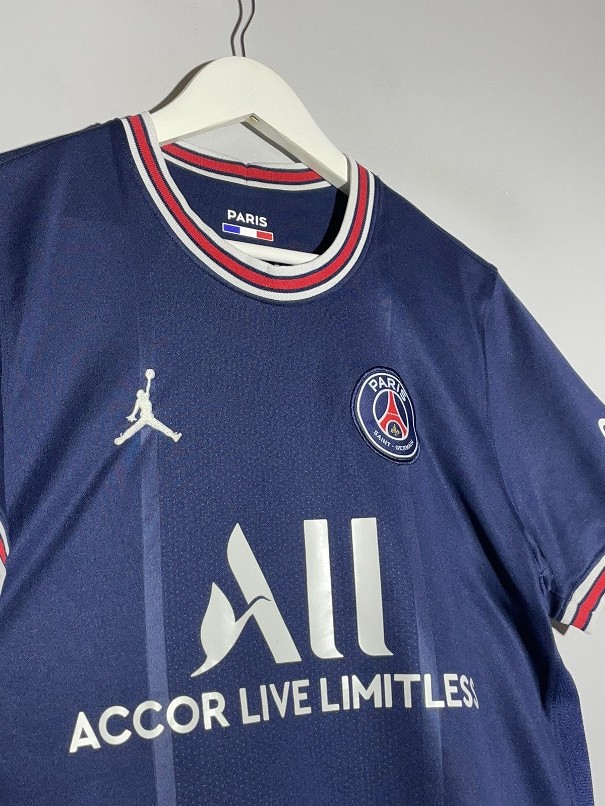 Jordan Brand Paris Saint Germain (PSG) Jordan 2021/22 Home Football Shirt Size US M / EU 48-50 / 2 - 3 Thumbnail