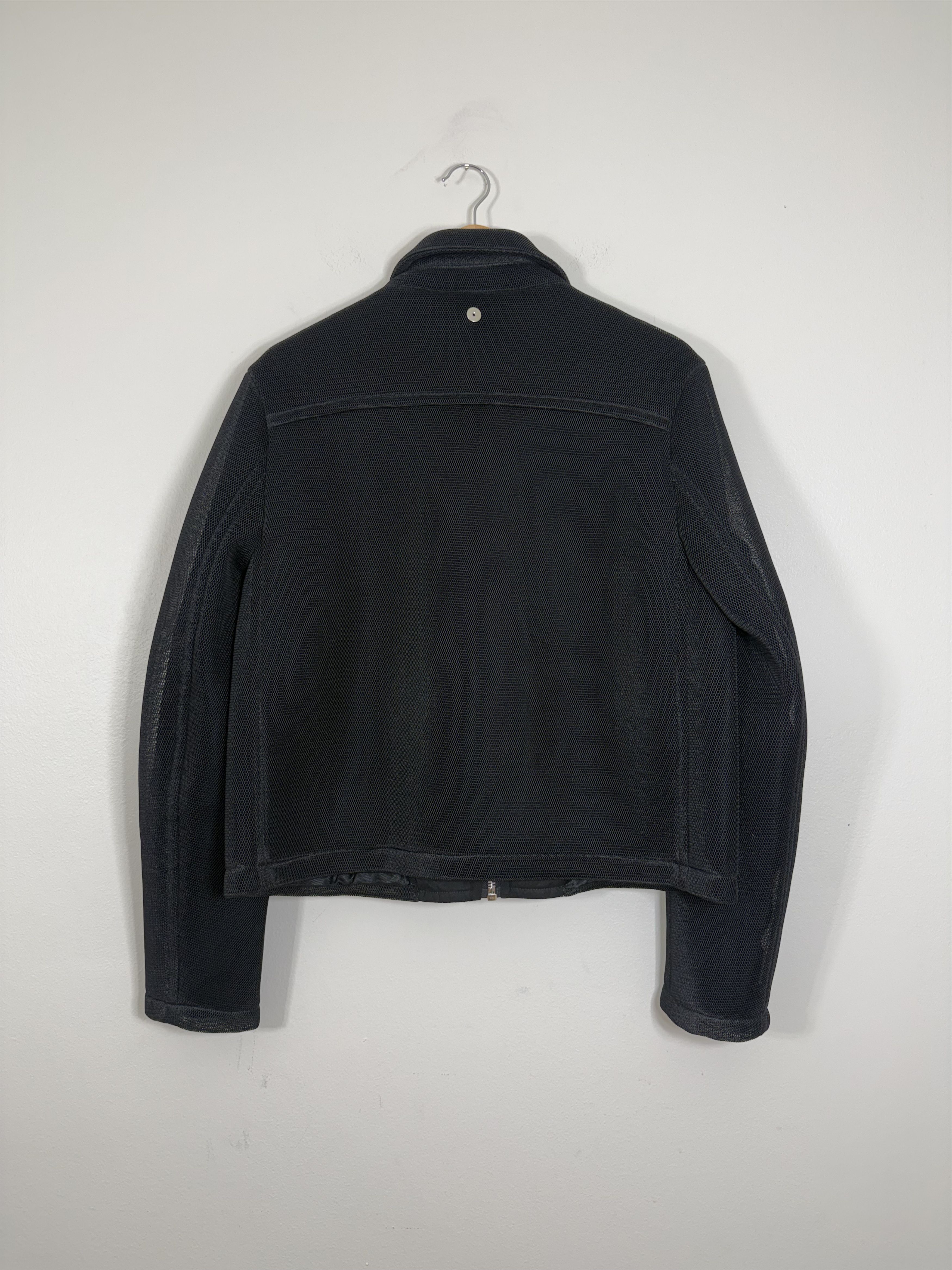Omar Afridi SS24 Black Mesh Layered Jacket Size US M / EU 48-50 / 2 - 3 Thumbnail