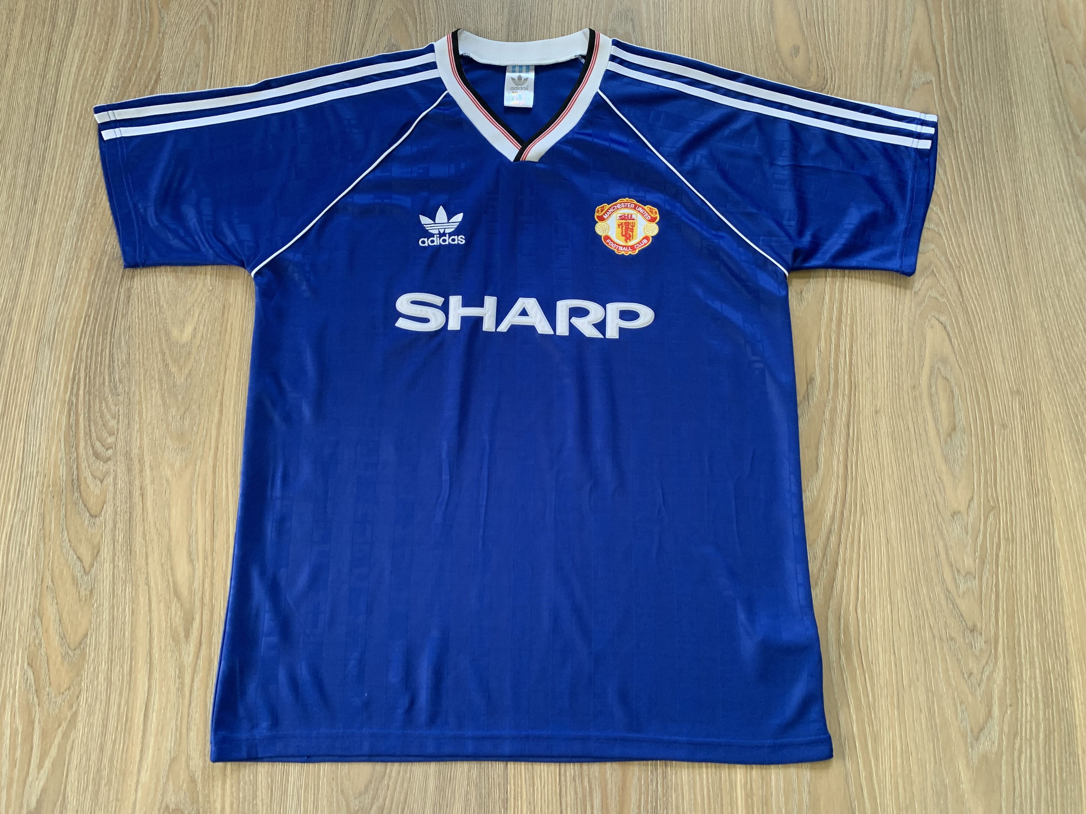 Adidas Adidas Originals Manchester United Re Release Jersey Size US L / EU 52-54 / 3 - 2 Thumbnail