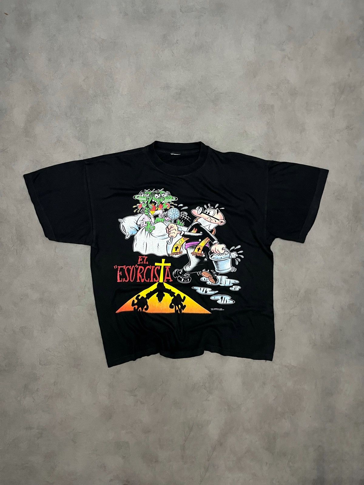 Other 2001 El Esorcista Tee – Rare The Exorcist Parody Size US M / EU 48-50 / 2 - 1 Thumbnail