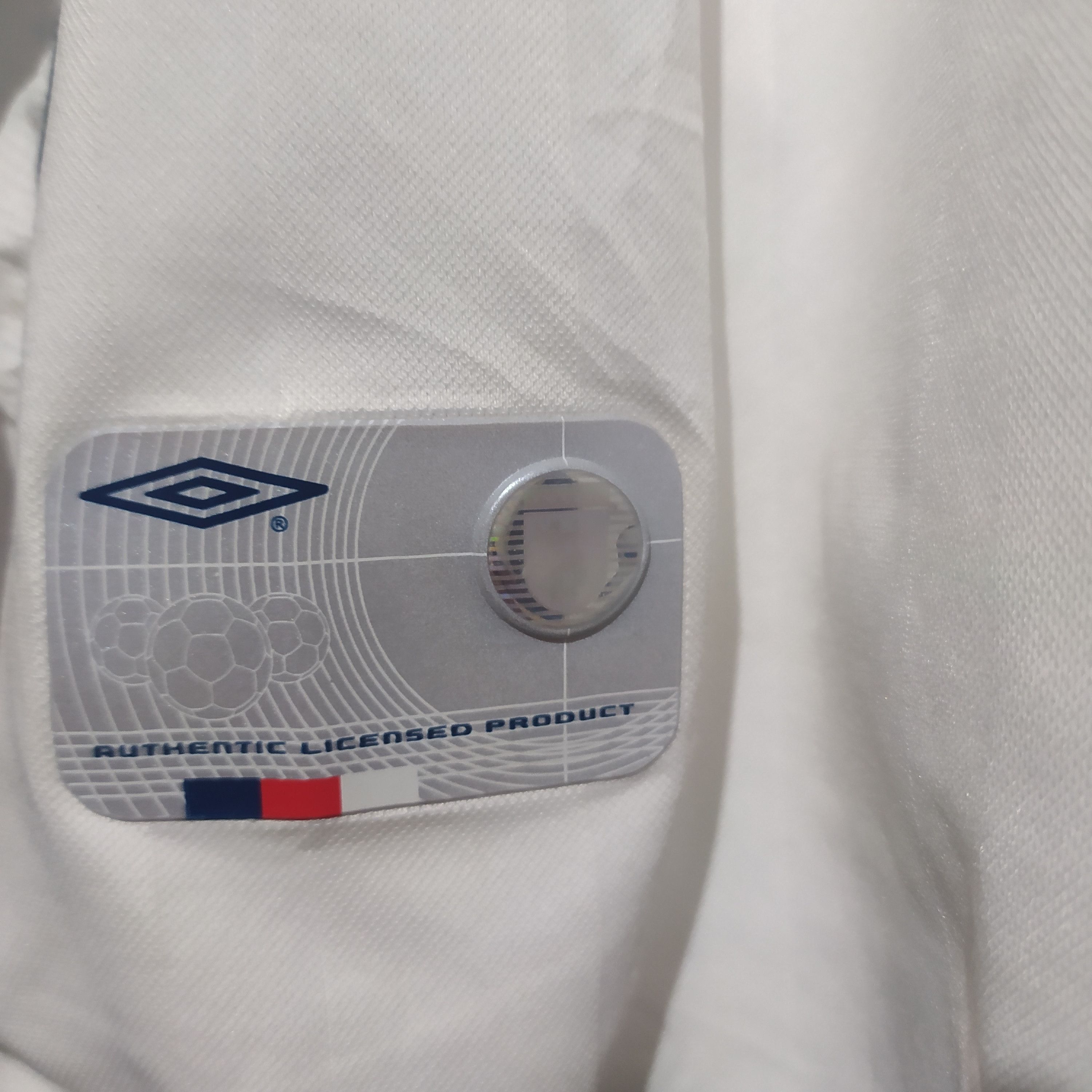 Umbro England 2002 #10 Owen Home Shirt Jersey Soccer Football Size US XL / EU 56 / 4 - 6 Thumbnail