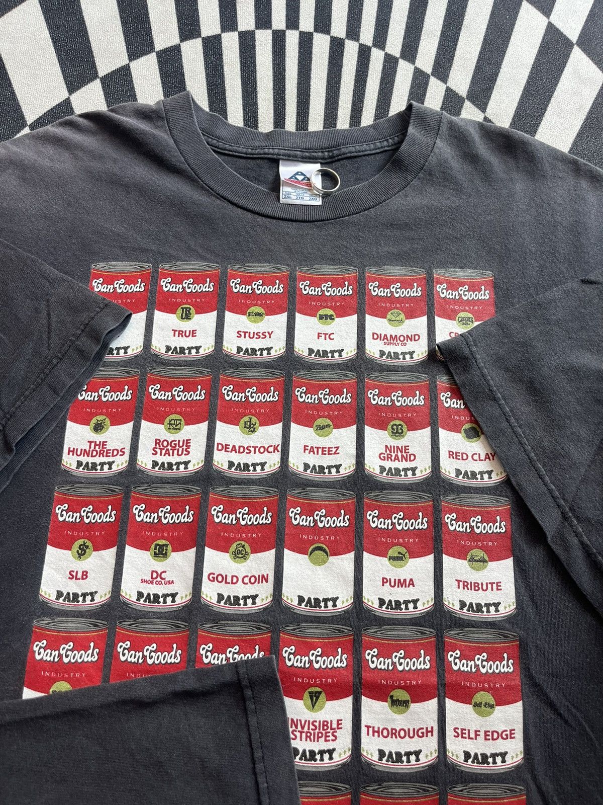 Arts & Science Vintage KINGS ASSEMBLY Can Goods Streets Skateboard Tshirt Size US XXL / EU 58 / 5 - 7 Thumbnail