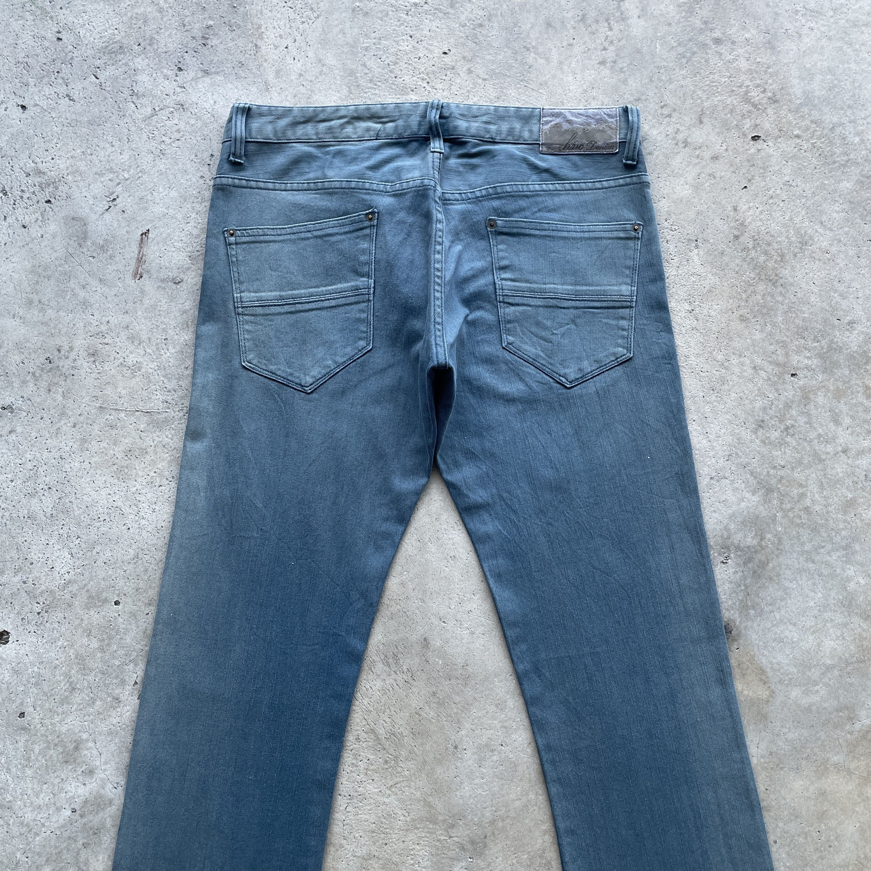 Faded Glory × Japanese Brand VINTAGE HVC DENIM PANTS JEANS FADED W34x33 Size US 34 / EU 50 - 9 Thumbnail