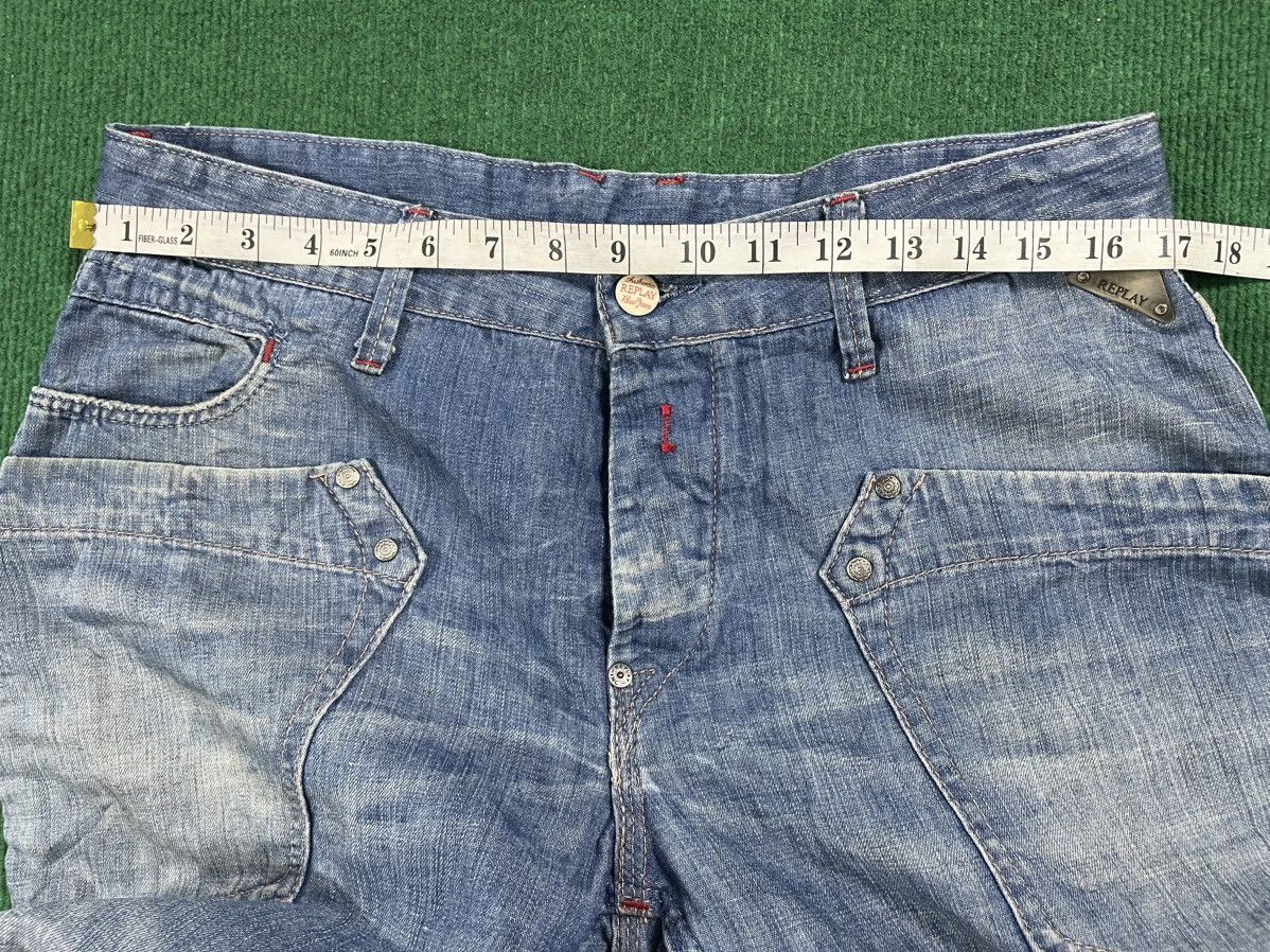 Replay Vintage Replay Wide Leg Jeans Size US 34 / EU 50 - 13 Thumbnail