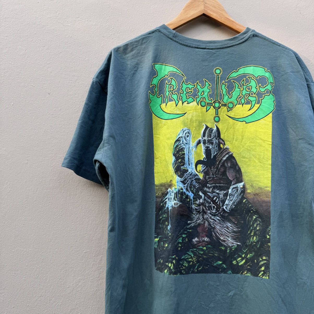 Other × Vintage Vintage Creature Skateboard T Shirt Size US XL / EU 56 / 4 - 2 Thumbnail