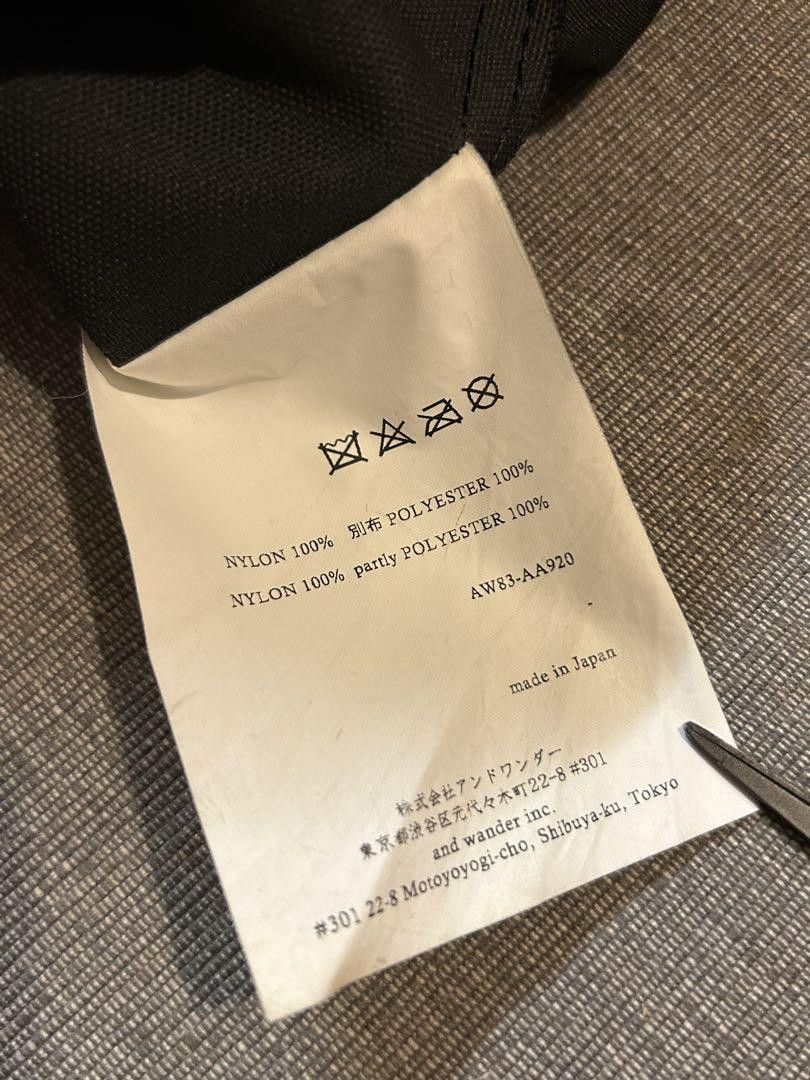And Wander Cordura Nylon 2 Way Sacoche Bag Size ONE SIZE - 12 Thumbnail