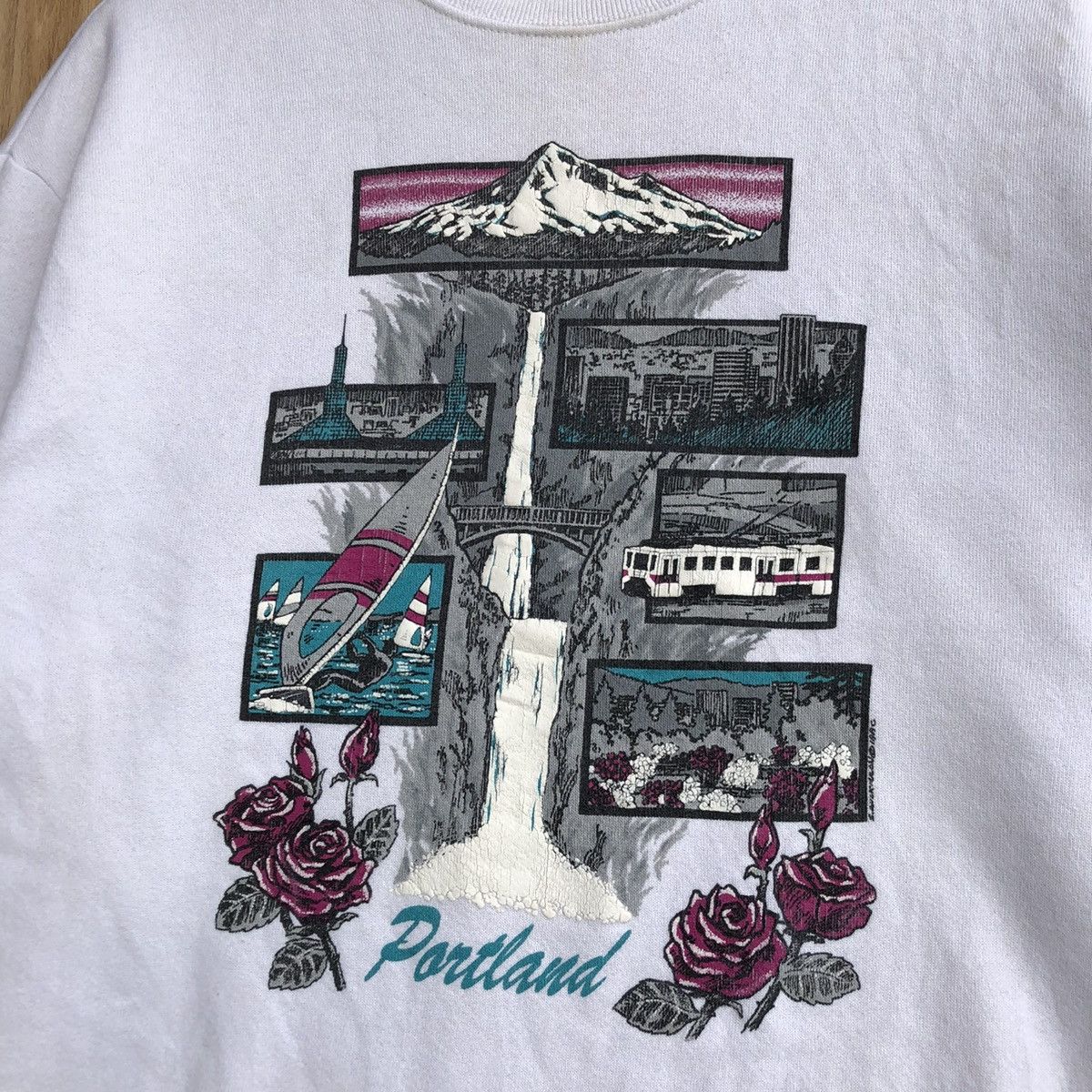 Vintage Vintage Portland City in Oregon Sweatshirt Size US M / EU 48-50 / 2 - 3 Thumbnail
