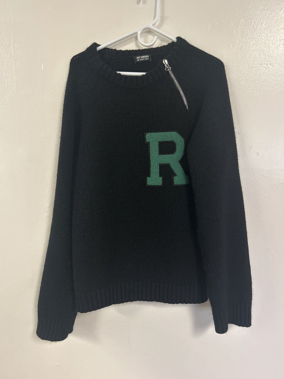 Raf Simons Raf Simons Black Sweater Zipper A/W 2020/2021 Dior