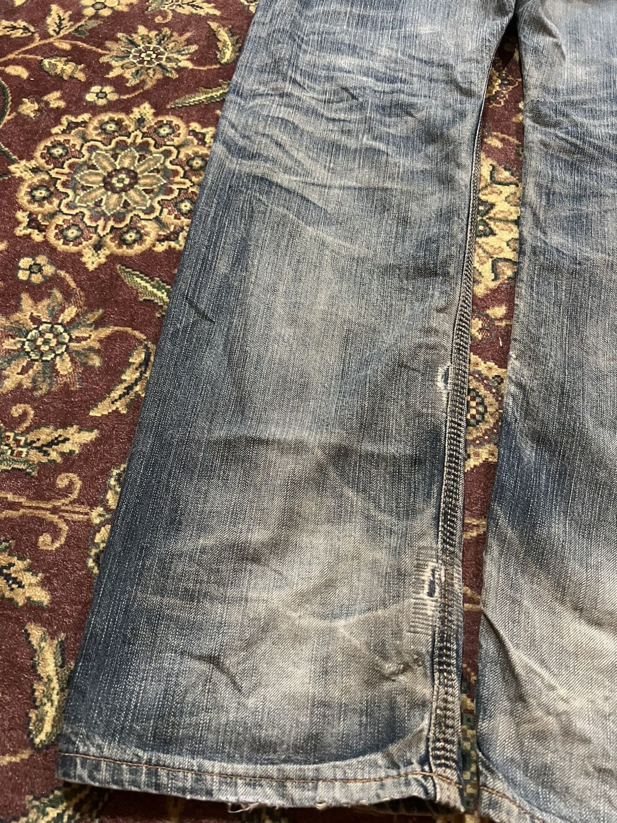 Edwin EDWIN EXCLUSIVE VINTAGE XV DISTRESSED BUSH PANTS JEANS Size US 36 / EU 52 - 13 Thumbnail