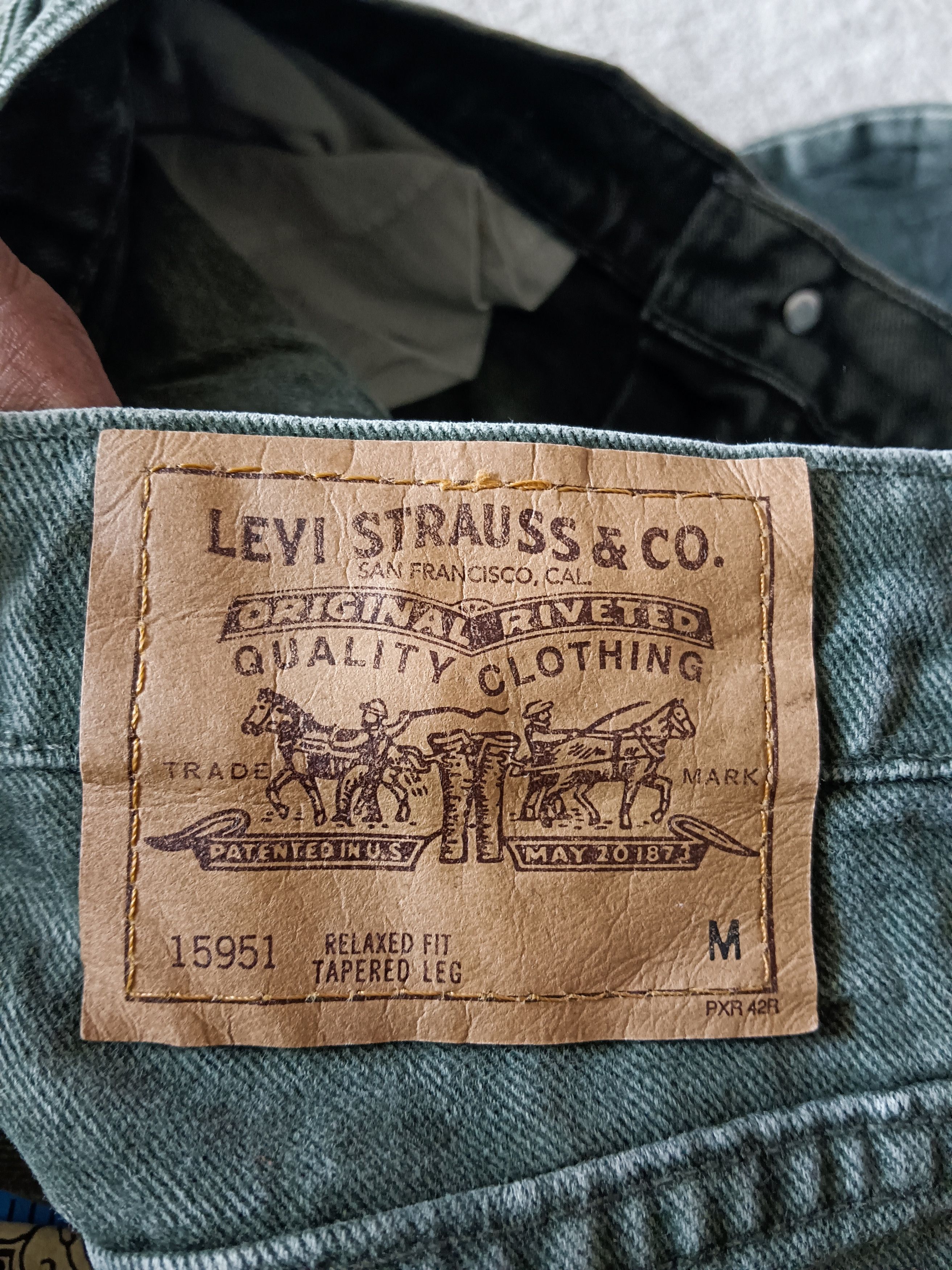 Levi's Vintage Clothing Vintage Levis 951 size 29 x 30.1 Relaxed Fit Made in usa Size US 29 - 8 Thumbnail