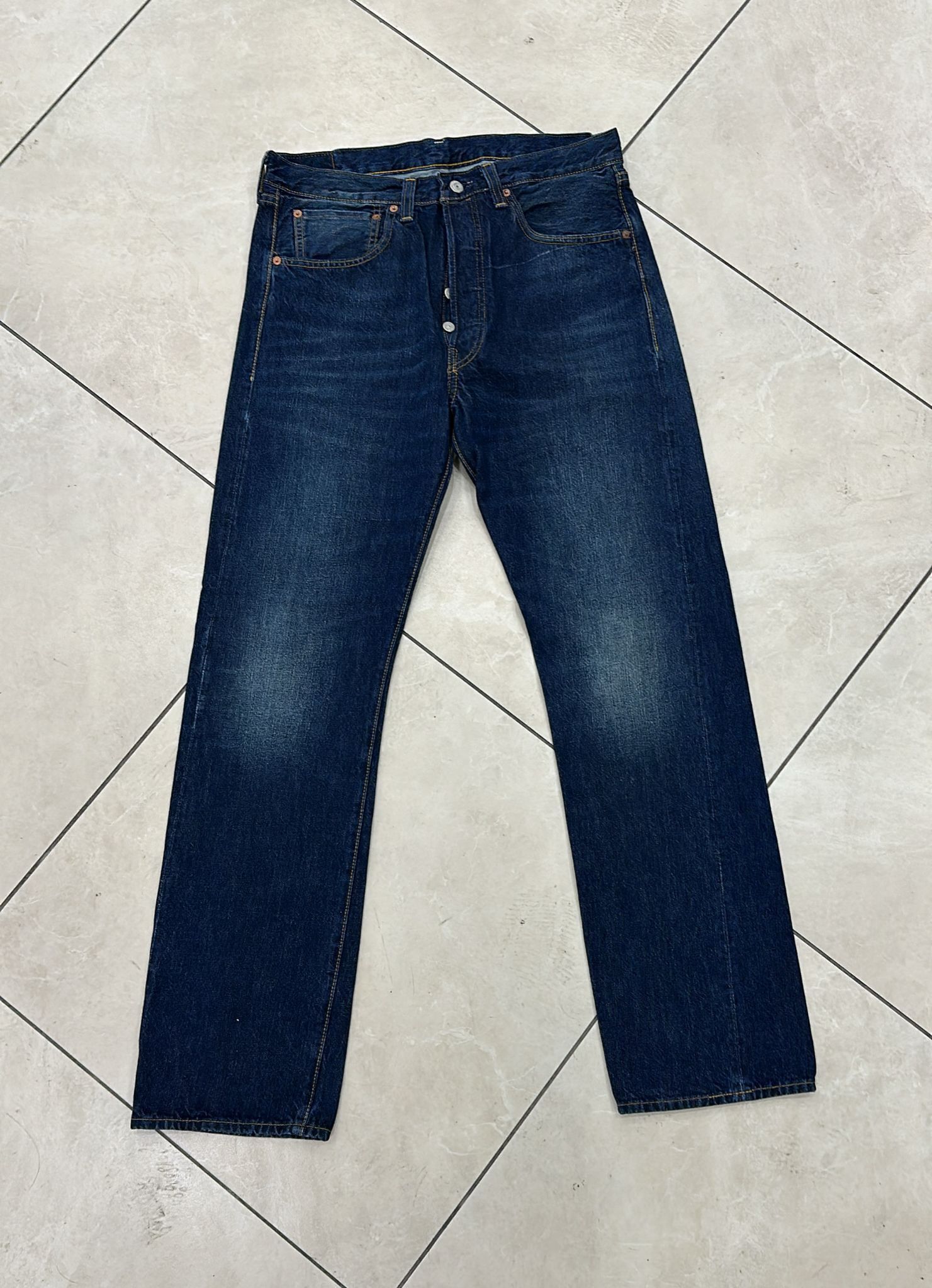 Levi's Vintage Clothing LVC Levi's Vintage Clothing 1947 501XX BigE Selvedge Jeans Size US 33 - 2 Thumbnail
