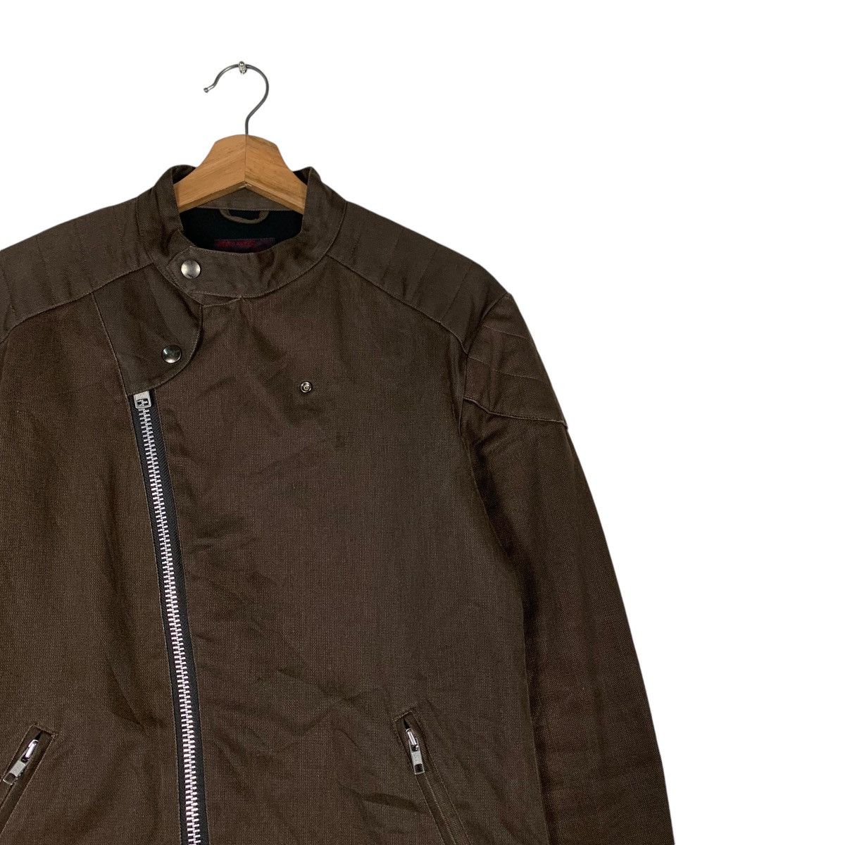 Japanese Brand REATS TAILOR ZAZOUS Asymmetrical Jacket #1285-C58 Size US S / EU 44-46 / 1 - 5 Thumbnail