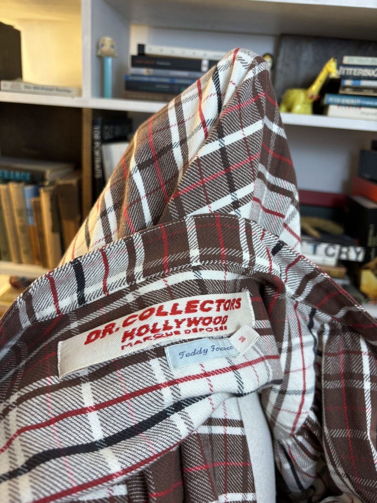 Dr. Collectors Dr Collectors Long Brown Flannel Size US M / EU 48-50 / 2 - 5 Thumbnail