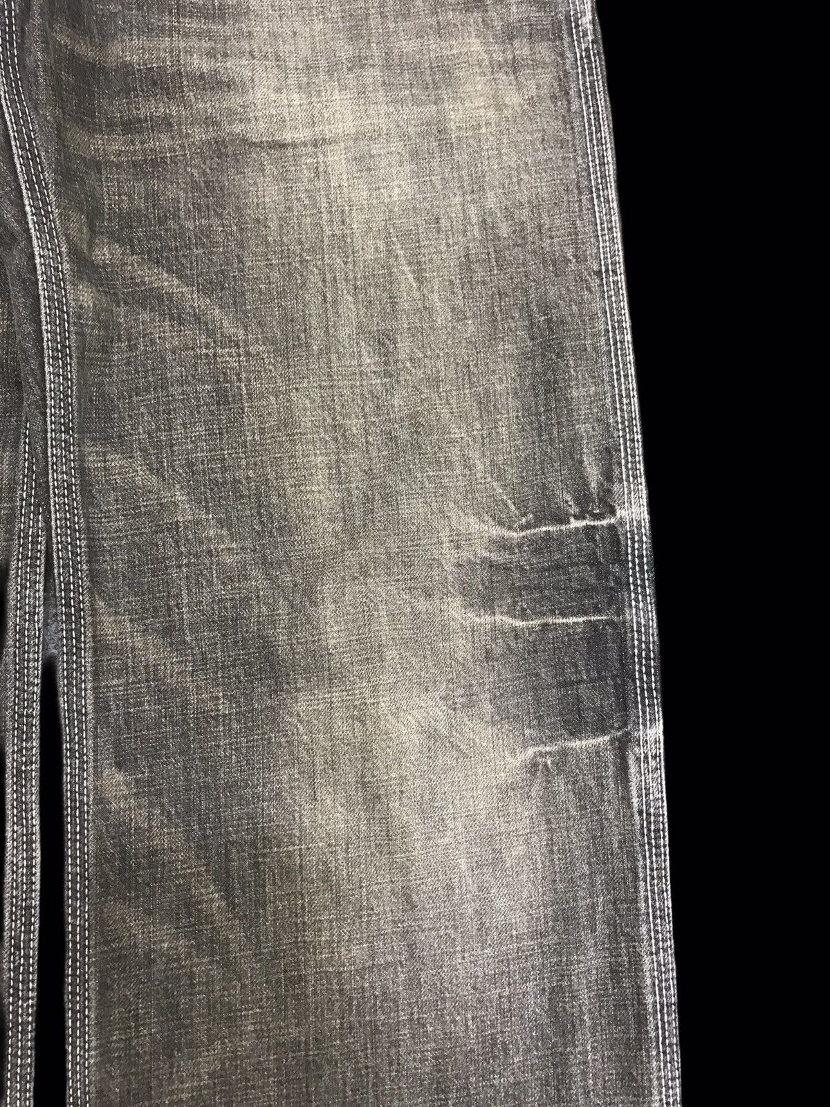 Edwin 💥ARCHIVAL💥RARE EDWIN JAPAN MUDWASH SUSPENDER DENIM F316 Size US 30 / EU 46 - 6 Thumbnail