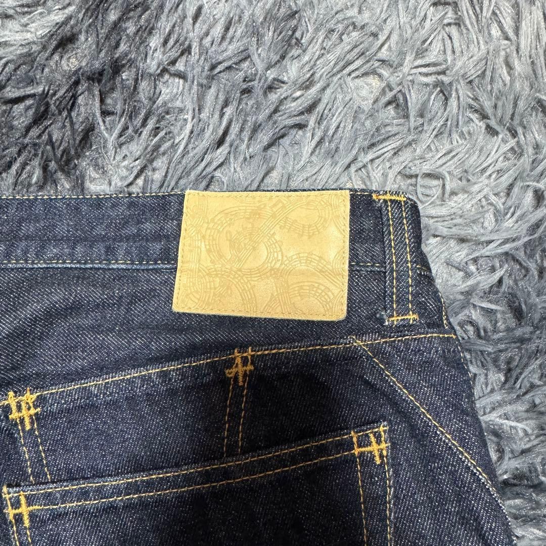 Number (N)ine Darted Musical Note Denim Jeans Size US 31 - 6 Thumbnail