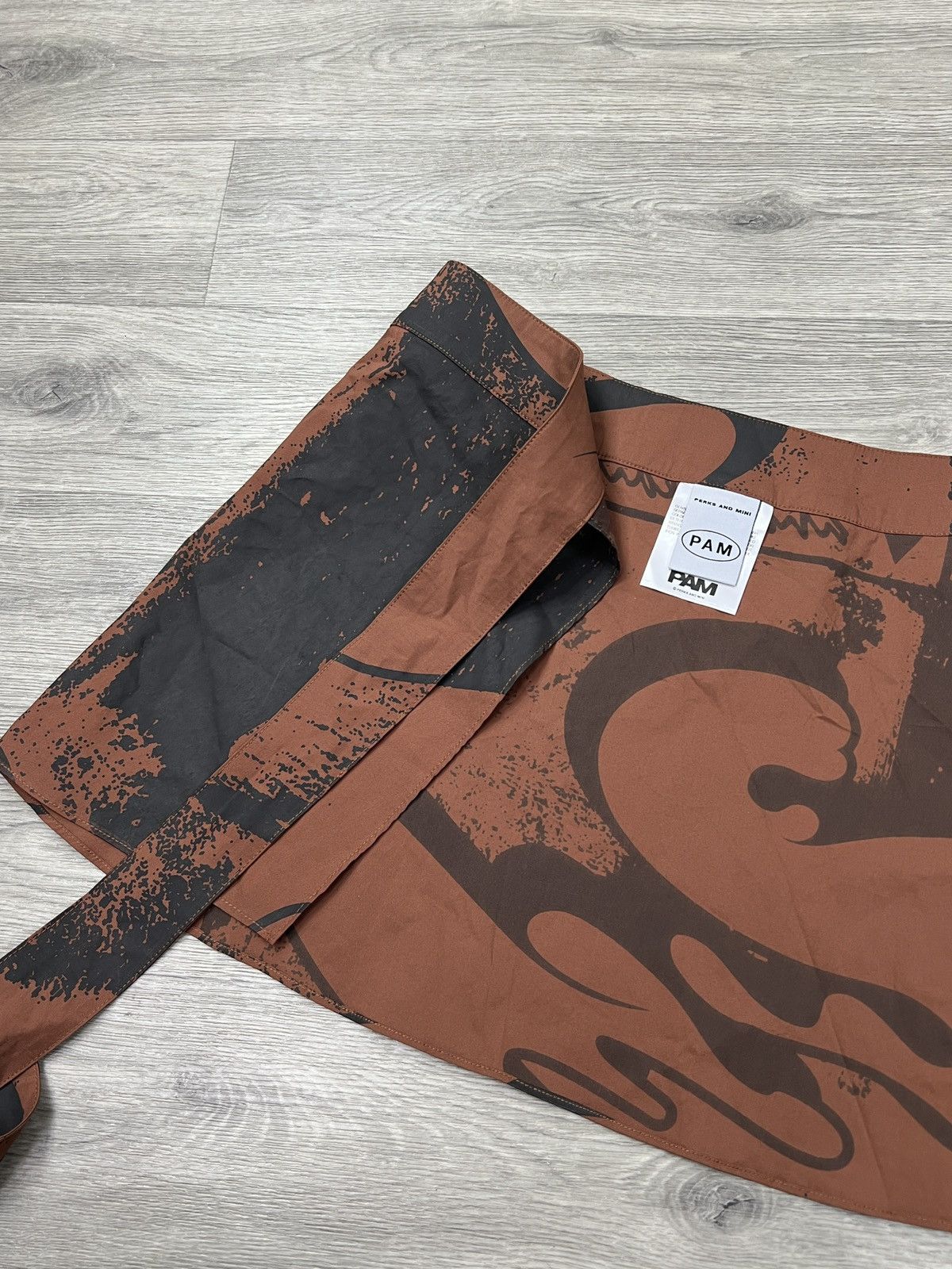 Perks And Mini PAM Perks And Mini Abstract Graphic Printed Wrap Mini Skirt Size 30" / US 8 / IT 44 - 4 Thumbnail