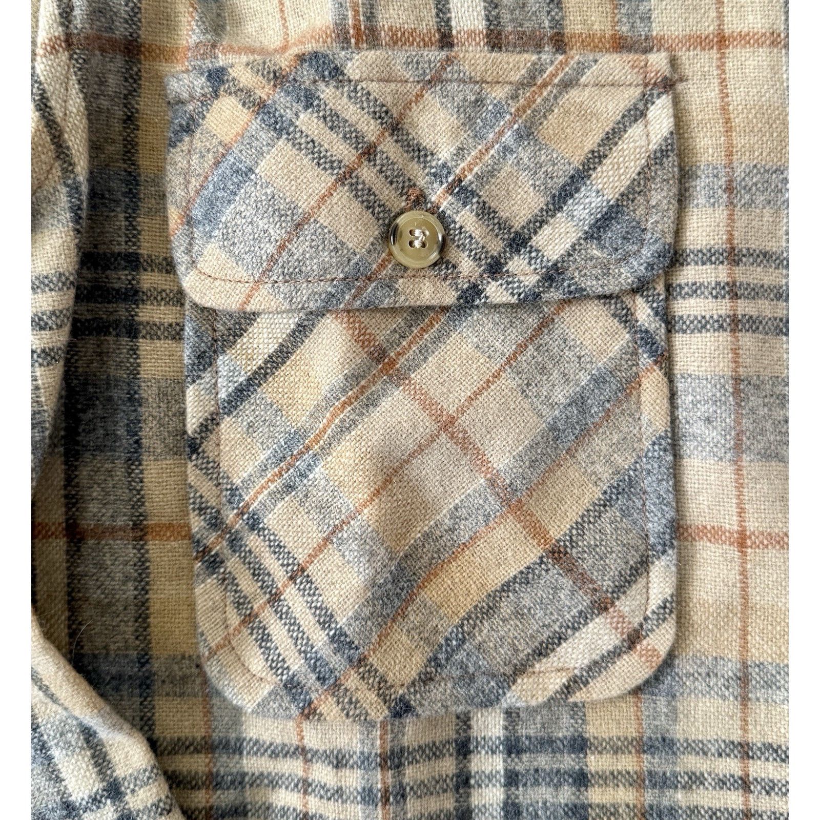Other VTG Heywood House 85% Wool Plaid Mens Shirt Cabin Core Shirt Size US M / EU 48-50 / 2 - 7 Thumbnail