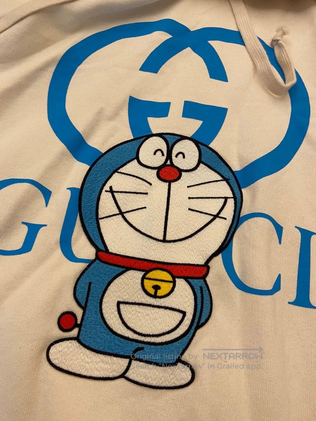 Gucci gucci doraemon hoodie in off-white color. Size US L / EU 52-54 / 3 - 2 Thumbnail