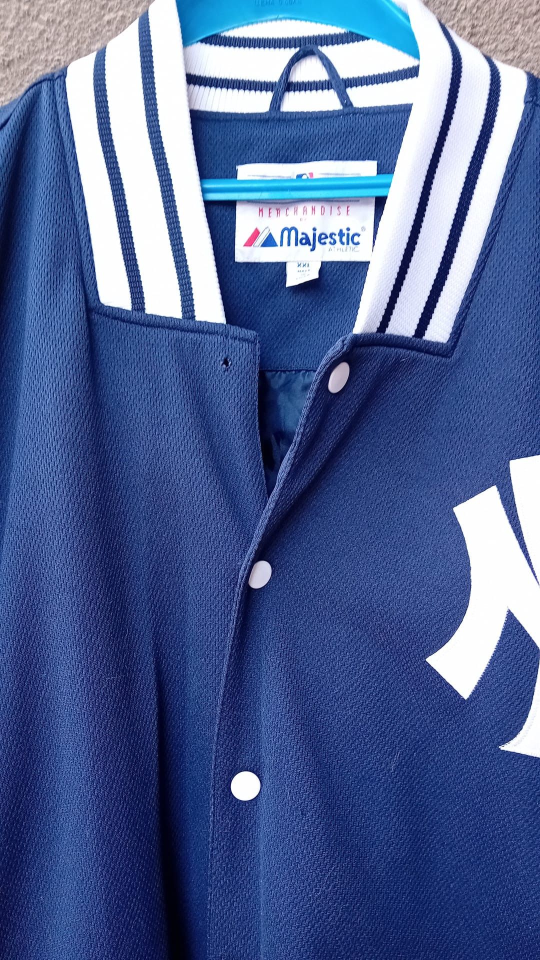 Majestic × New York Yankees NY Yankees Majestic Varsity Jacket Genuine Merchandise XXL Size US XXL / EU 58 / 5 - 6 Thumbnail
