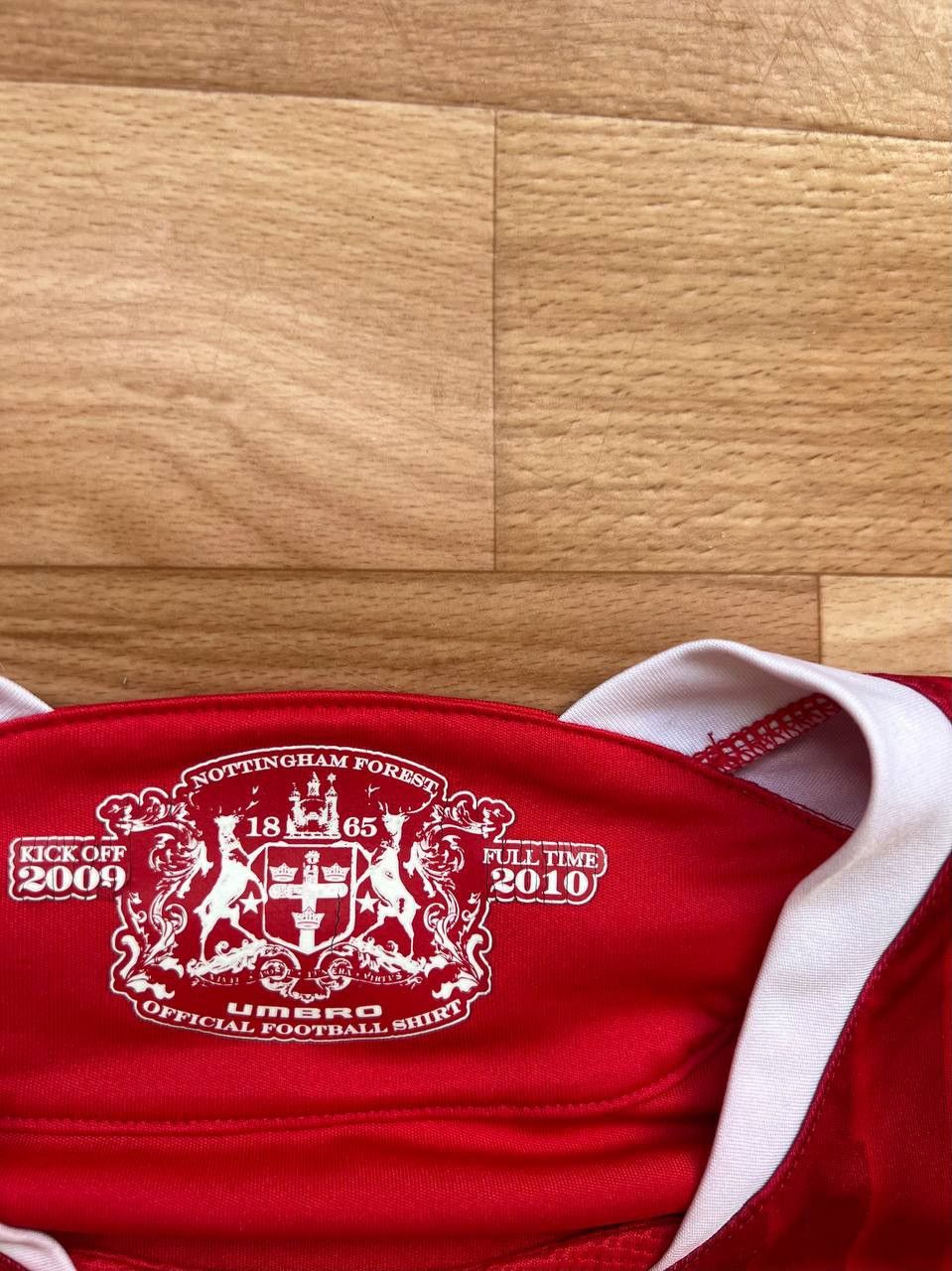 Umbro 2009/10 NOTTINGHAM FOREST HOME SOCCER JERSEY FOOTBALL SHIRT Size US L / EU 52-54 / 3 - 10 Thumbnail