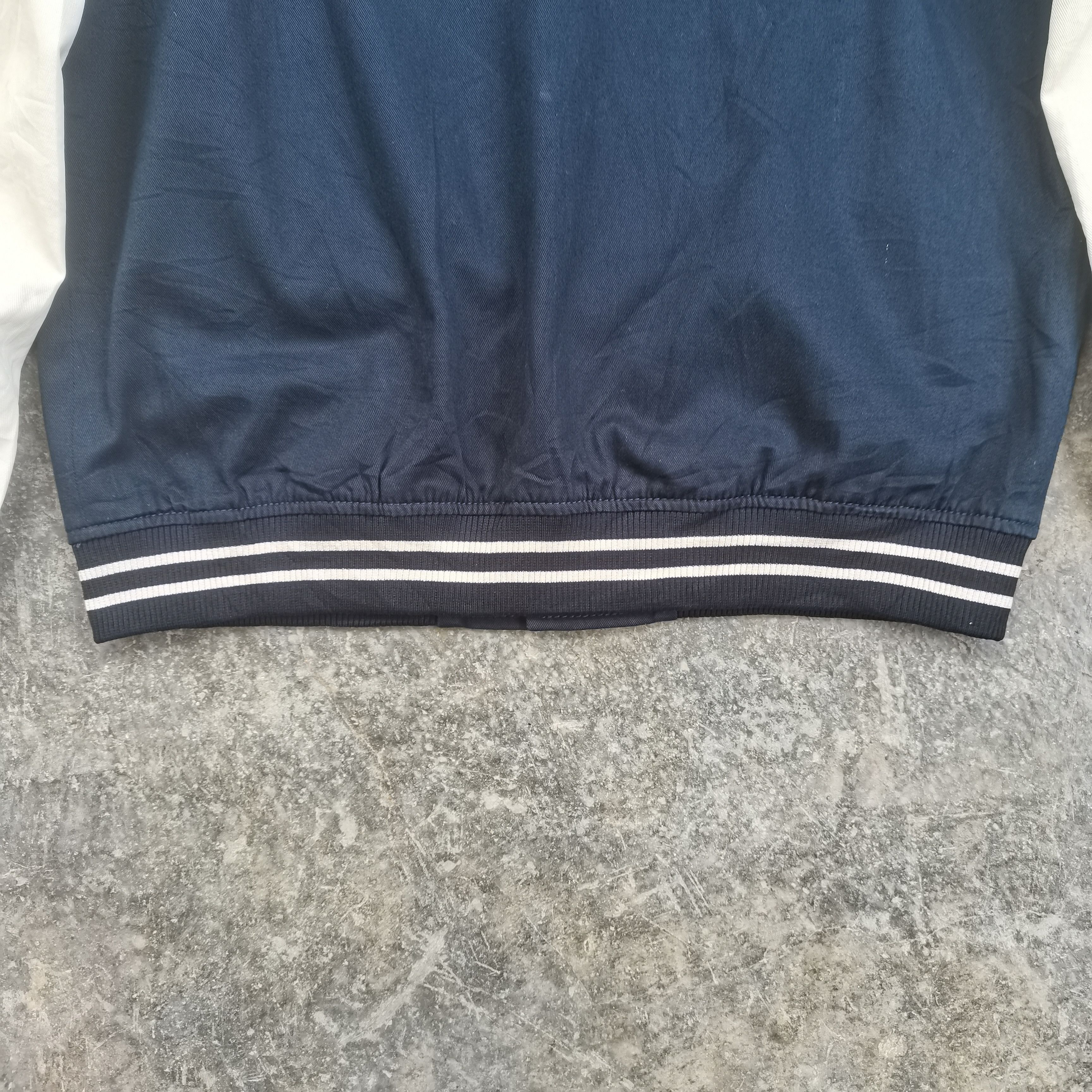 SHIPS × Ships Jet Blue Vintage SHIPS Jet Blue Varsity Light Jacket Size US L / EU 52-54 / 3 - 7 Thumbnail