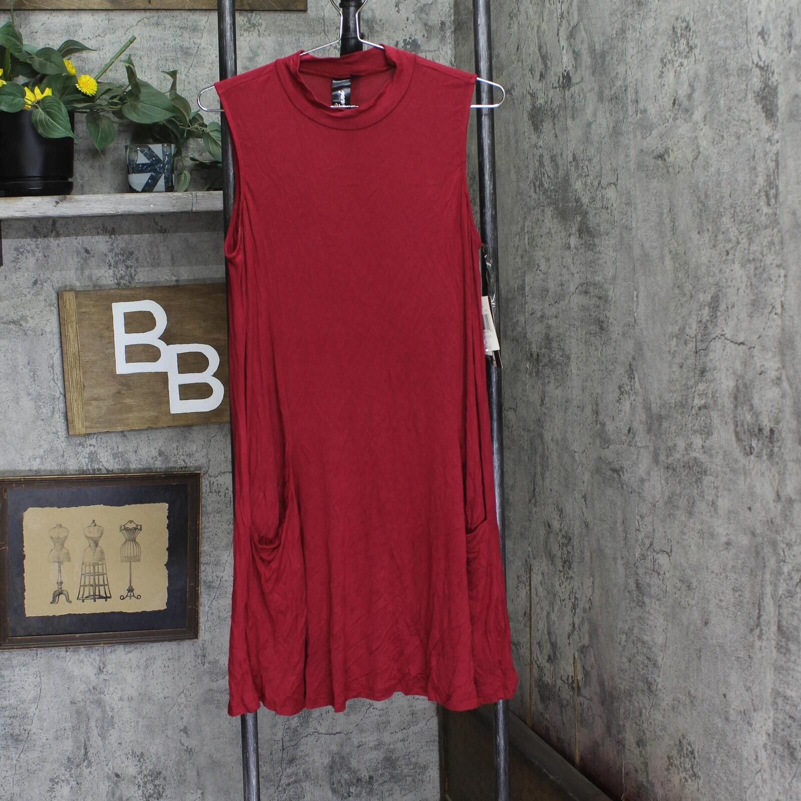 Other Nwt Trixxi Juniors Knit Mock-turtleneck A-line Dress Red M Size M / US 6-8 / IT 42-44 - 1 Thumbnail