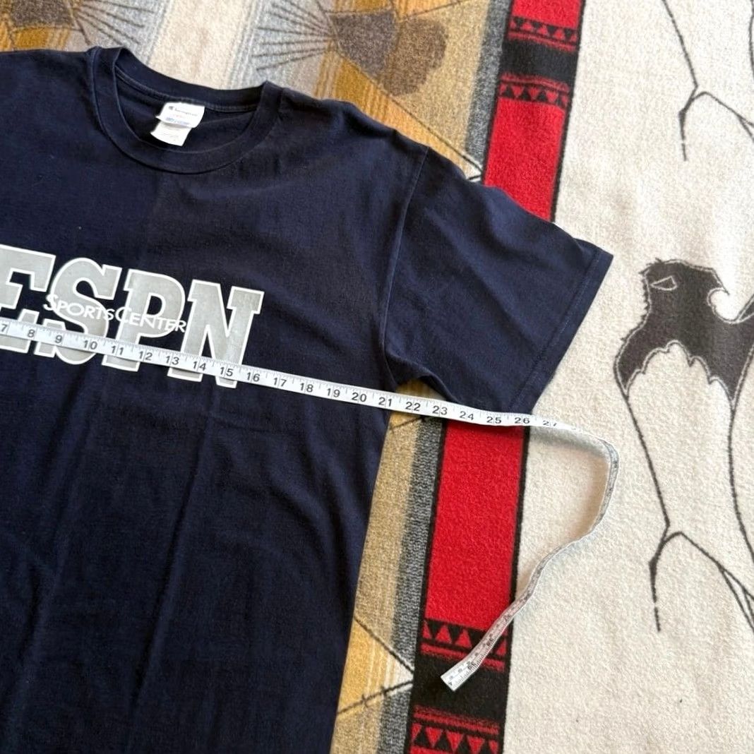 Champion VINTAGE Champion ESPN SportsCenter T-Shirt Size L 90s Sports TV Mens Size US L / EU 52-54 / 3 - 5 Thumbnail
