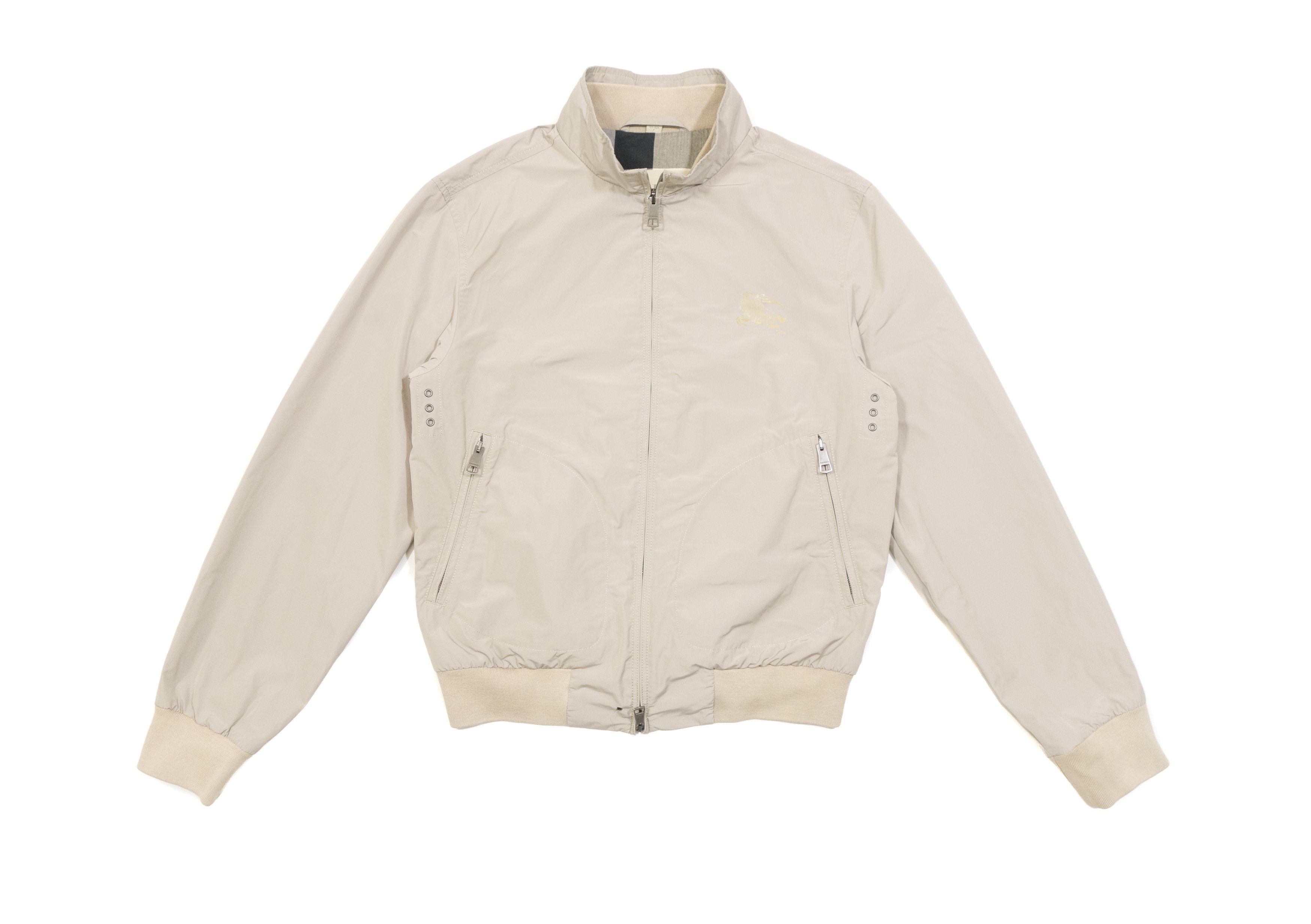 Brit Nylon Blouson Nova Check Lining Jacket