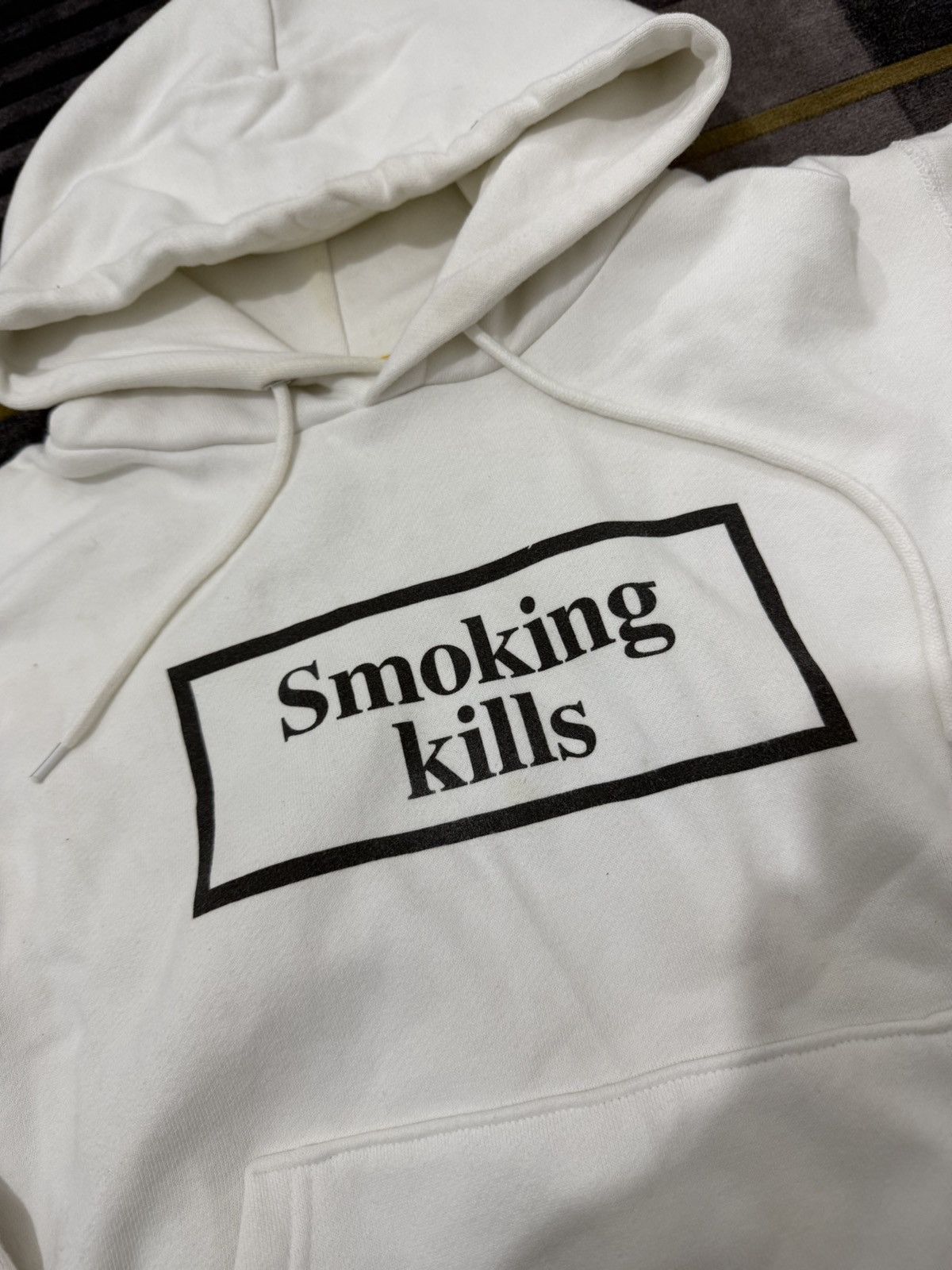 Japanese Brand F2R SMOKING KILLS HOODIE Size US M / EU 48-50 / 2 - 2 Thumbnail