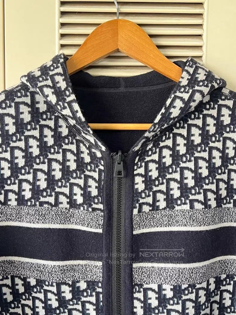 Dior Dior Cashmere hooded sweatshirt coat Size US S / EU 44-46 / 1 - 5 Thumbnail