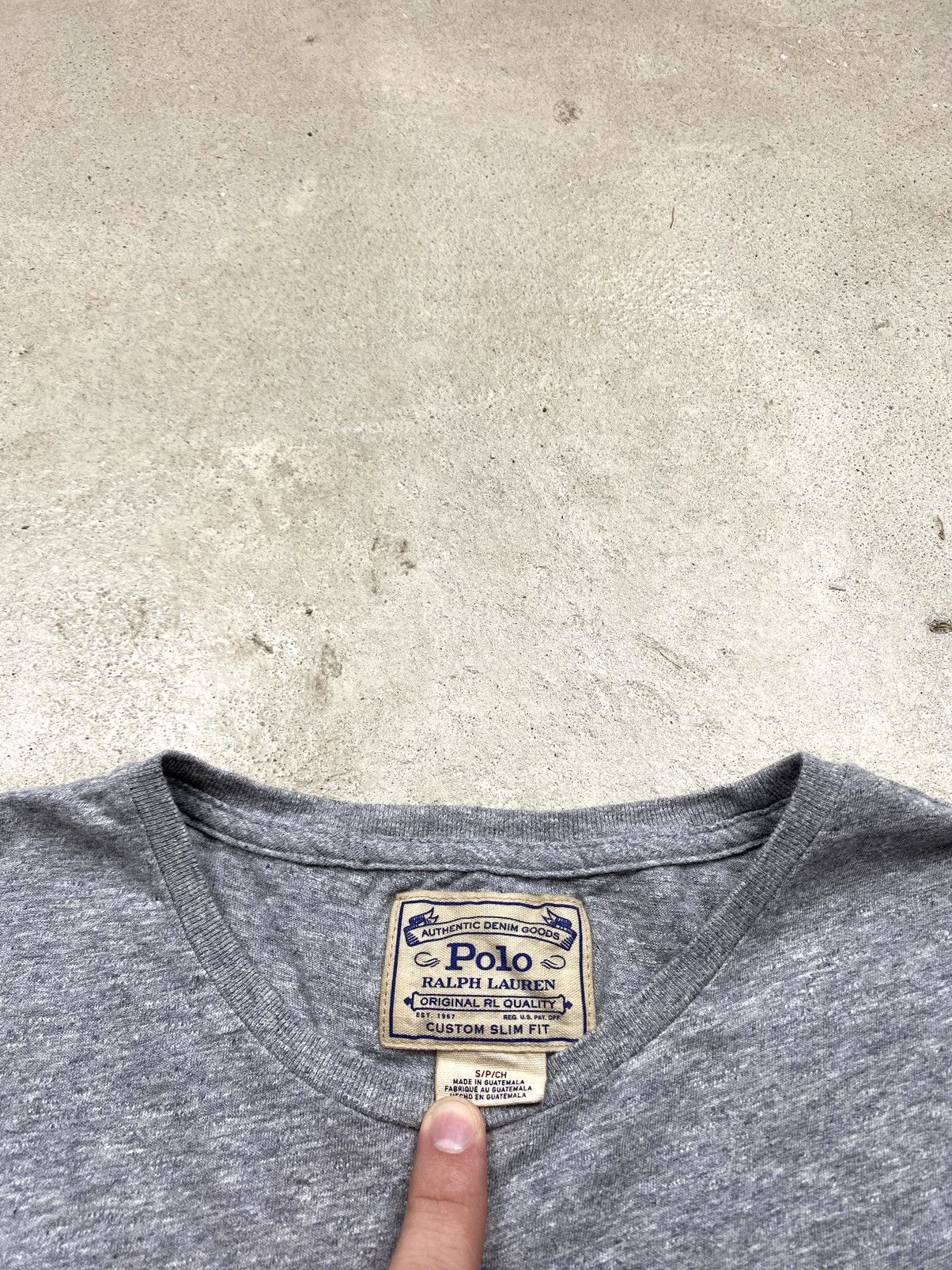 Polo Ralph Lauren Vintage Archive Polo Ralph Lauren Tee Shirt Y2K RRL Size US S / EU 44-46 / 1 - 7 Thumbnail