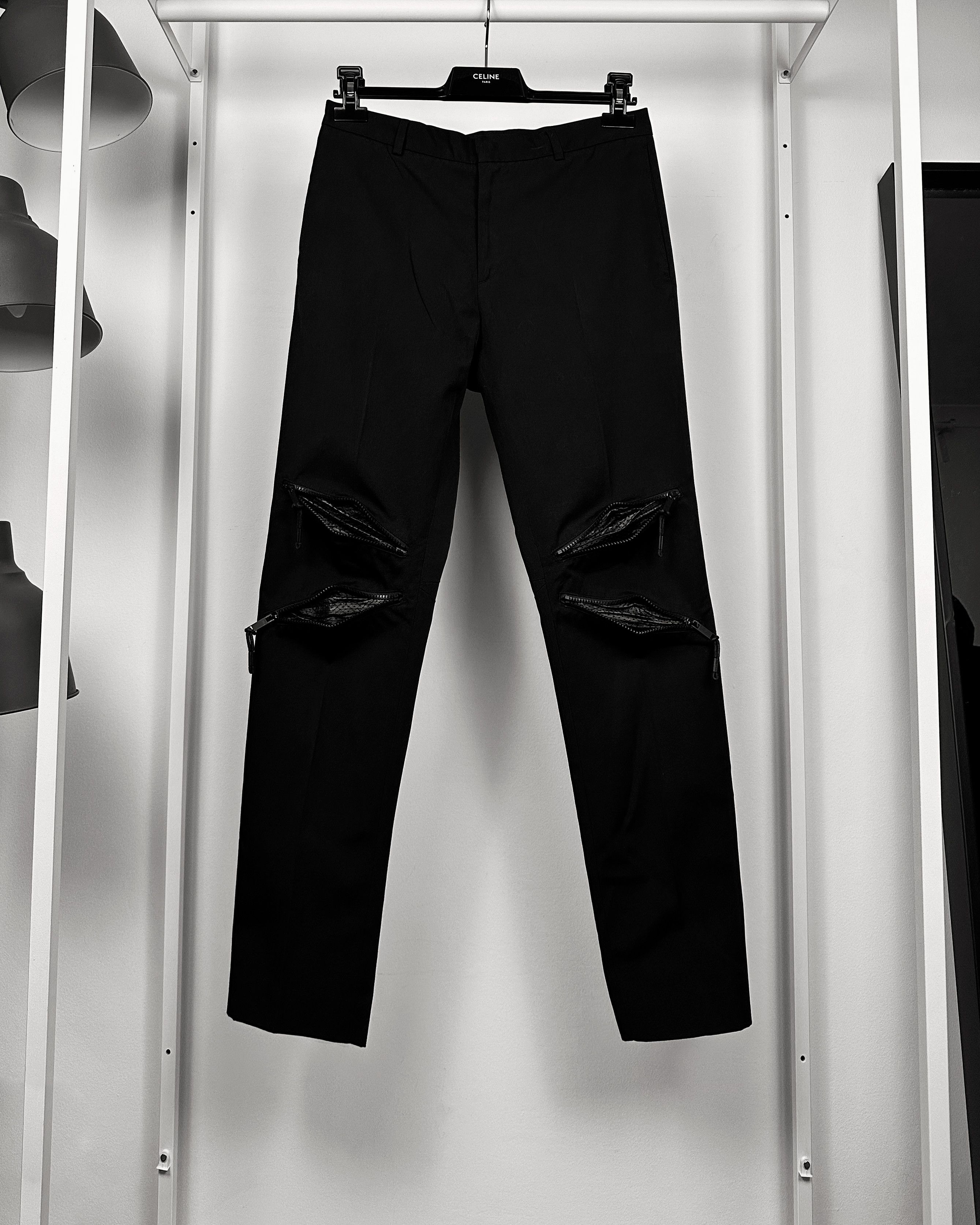Dior × Hedi Slimane Dior Homme AW04 Zip Pants | Grailed
