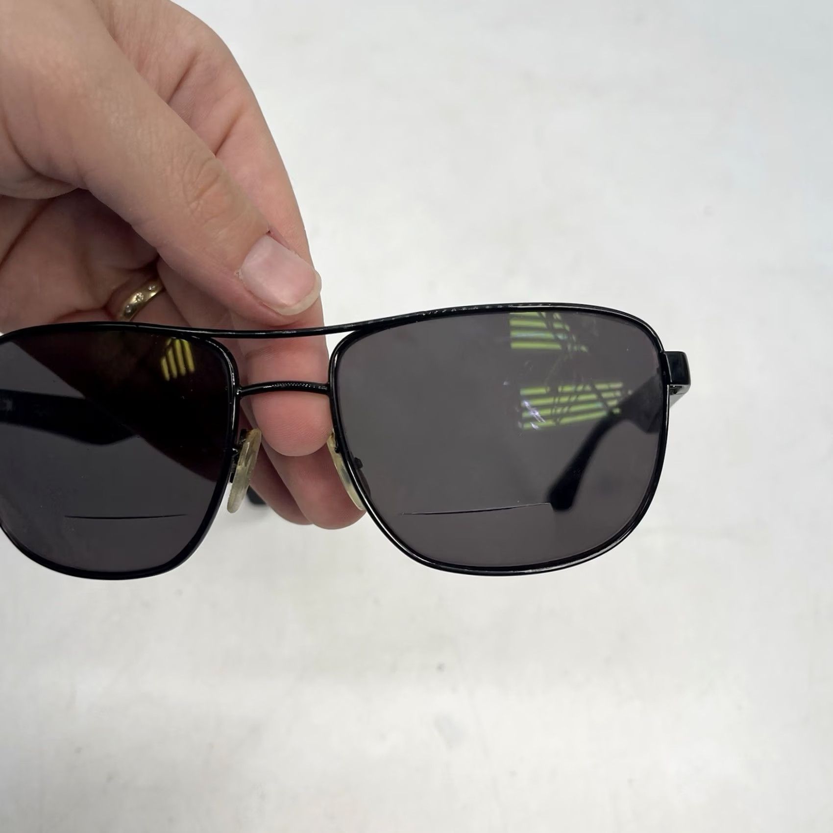 Vintage Ray-Ban Sunglasses Men Black 57-17-140 UV400 RB3533 FRAMES ONLY Excellent Condition Size ONE SIZE - 4 Thumbnail