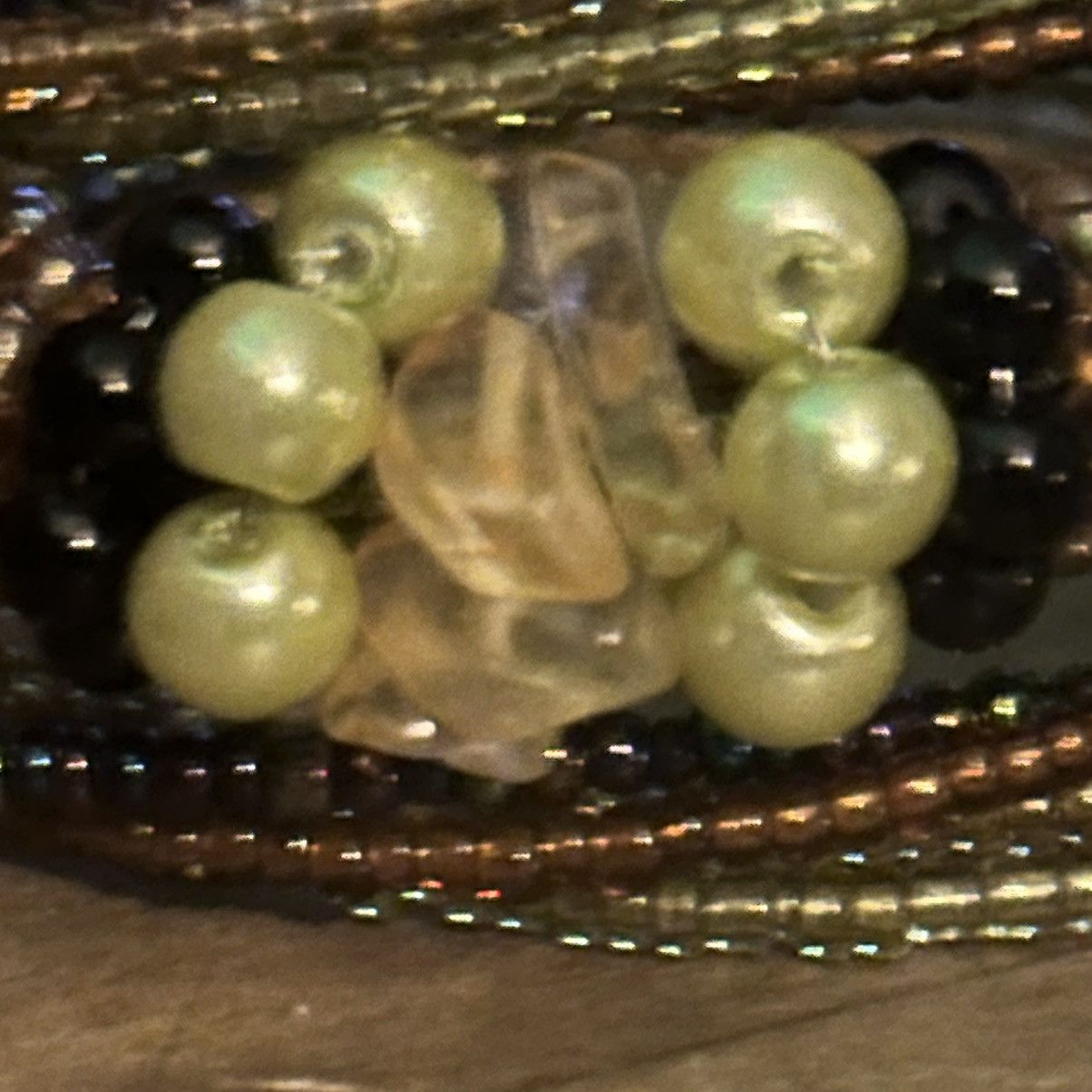 Other Seed bead wire wrap bracelet Size ONE SIZE - 4 Thumbnail