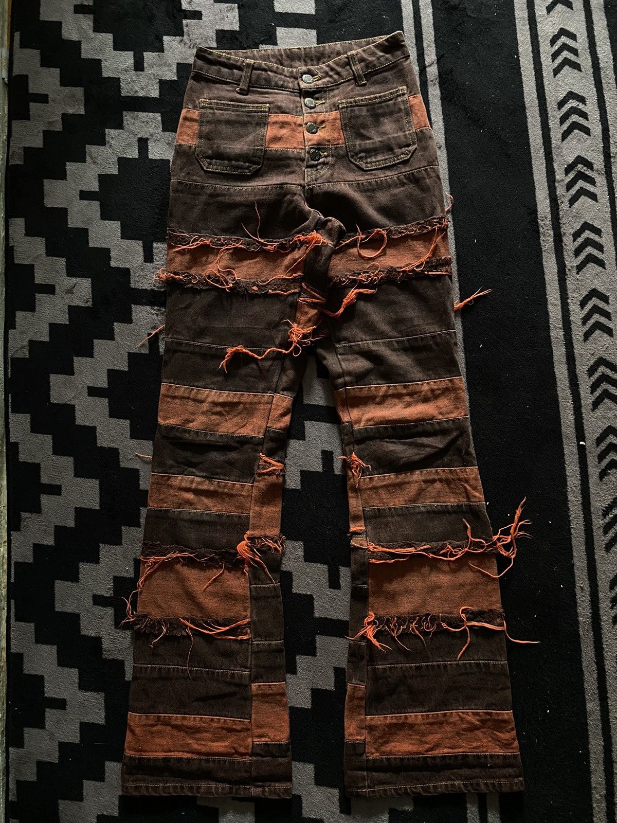 If Six Was Nine × Japanese Brand × Le Grande Bleu (L.G.B.) Hysteric glamour flared style unknwn hagi denim Size US 26 / EU 42 - 1 Thumbnail