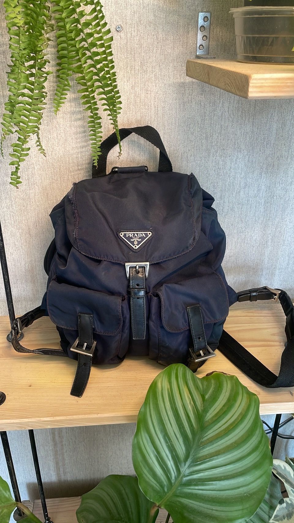 Prada Prada nylon vela mini backpack iconic vintage luxury piece Size ONE SIZE - 1 Thumbnail
