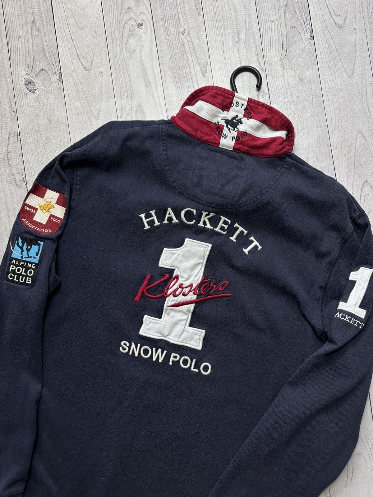 Hackett × Vintage Vintage Hackett rugby jersey size XL logo Size US XL / EU 56 / 4 - 7 Thumbnail